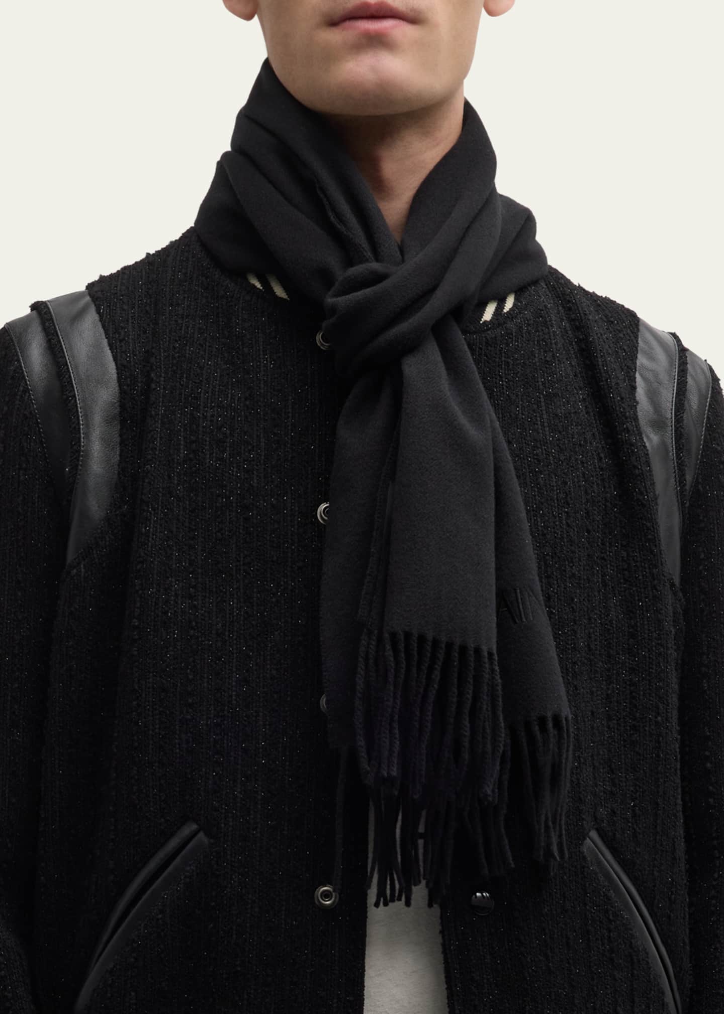 Saint laurent scarf mens hot sale