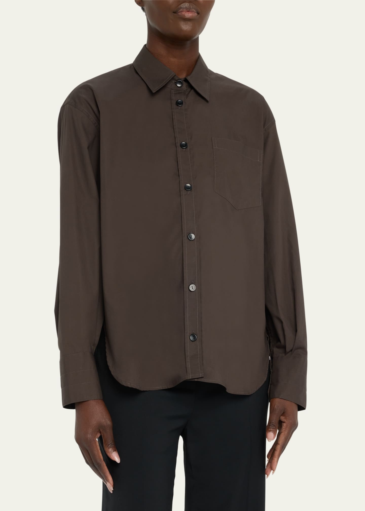 MARIA MCMANUS Oversized Button-Down Shirt - Bergdorf Goodman
