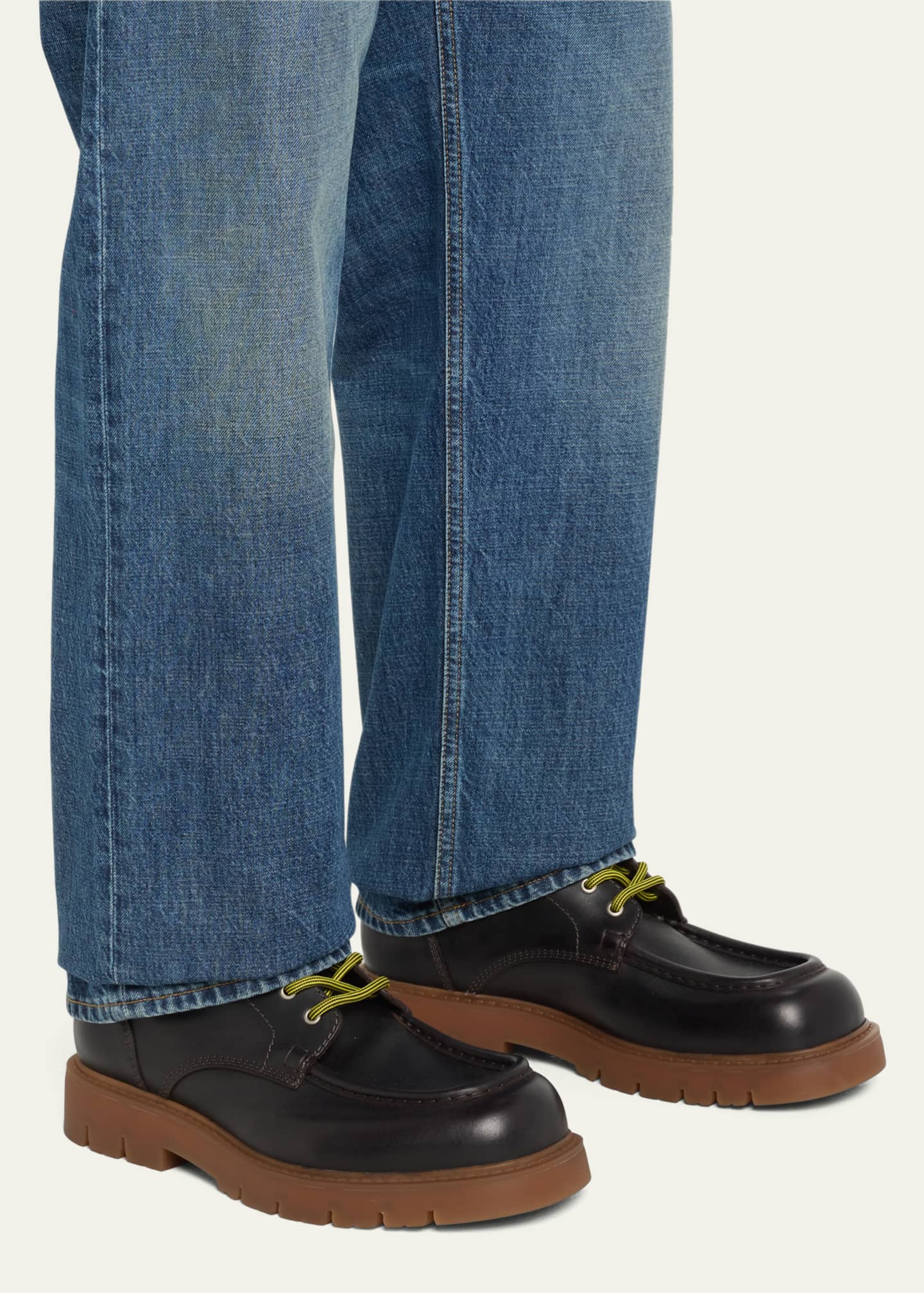 Bottega veneta lace up boots best sale