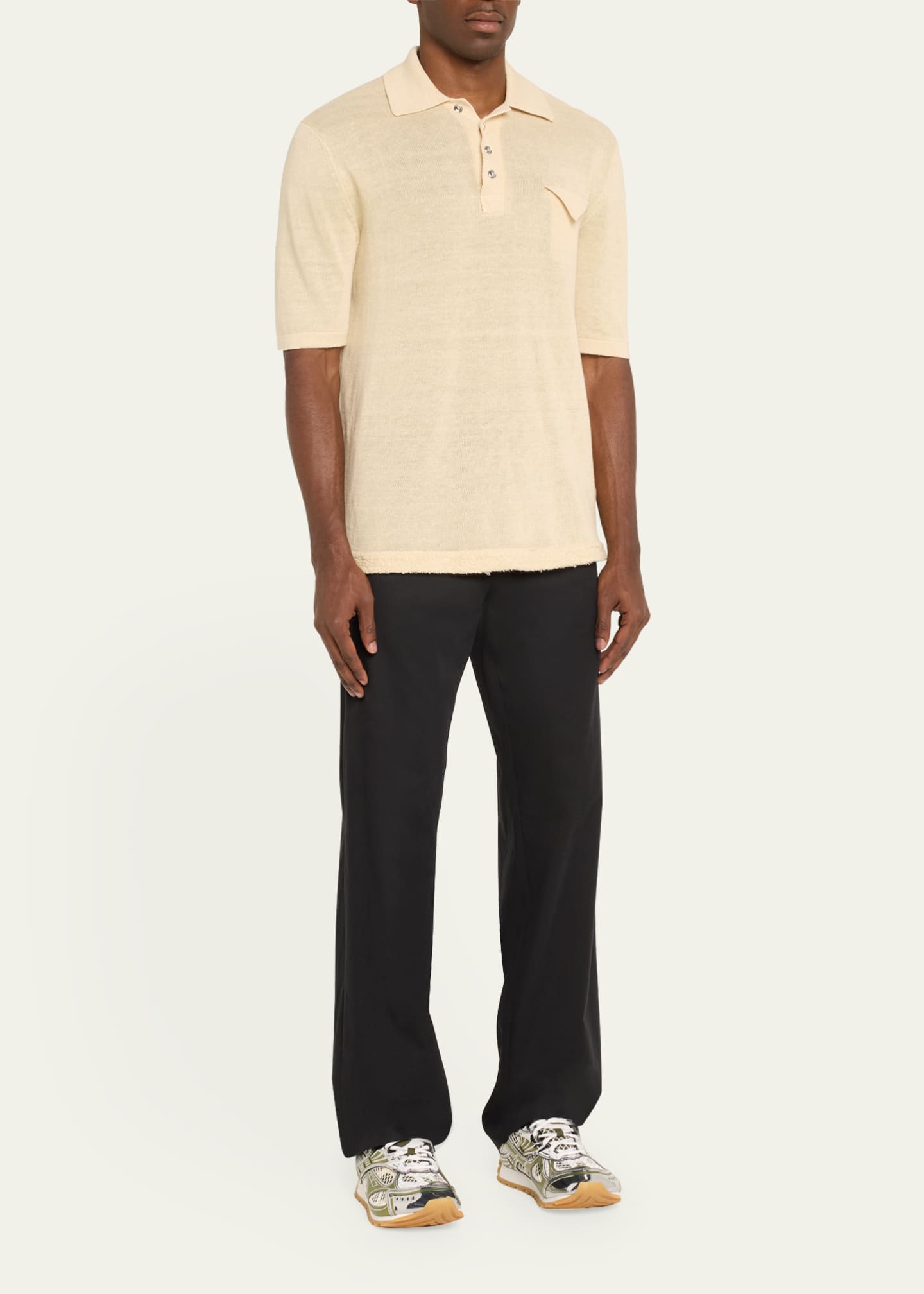 Men's Orbit Technical Fishnet Sneakers