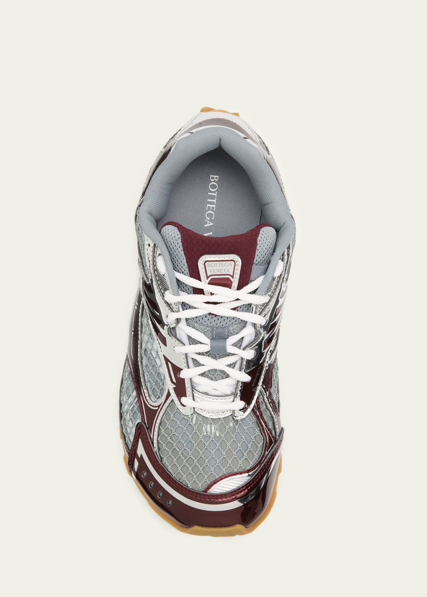 Bottega Veneta Men's Orbit Technical Fishnet Sneakers - Bergdorf