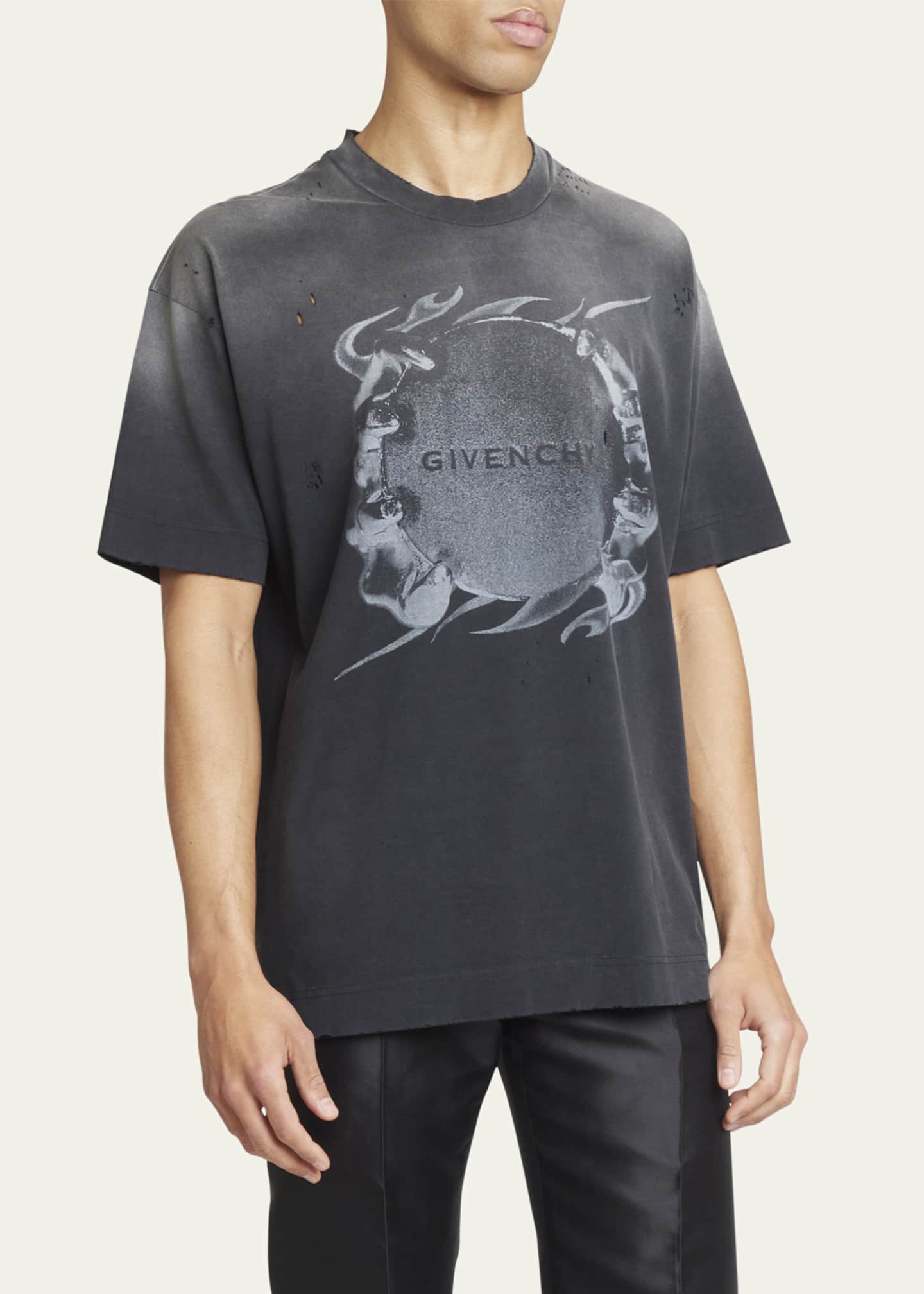 Mens givenchy t shirt sales