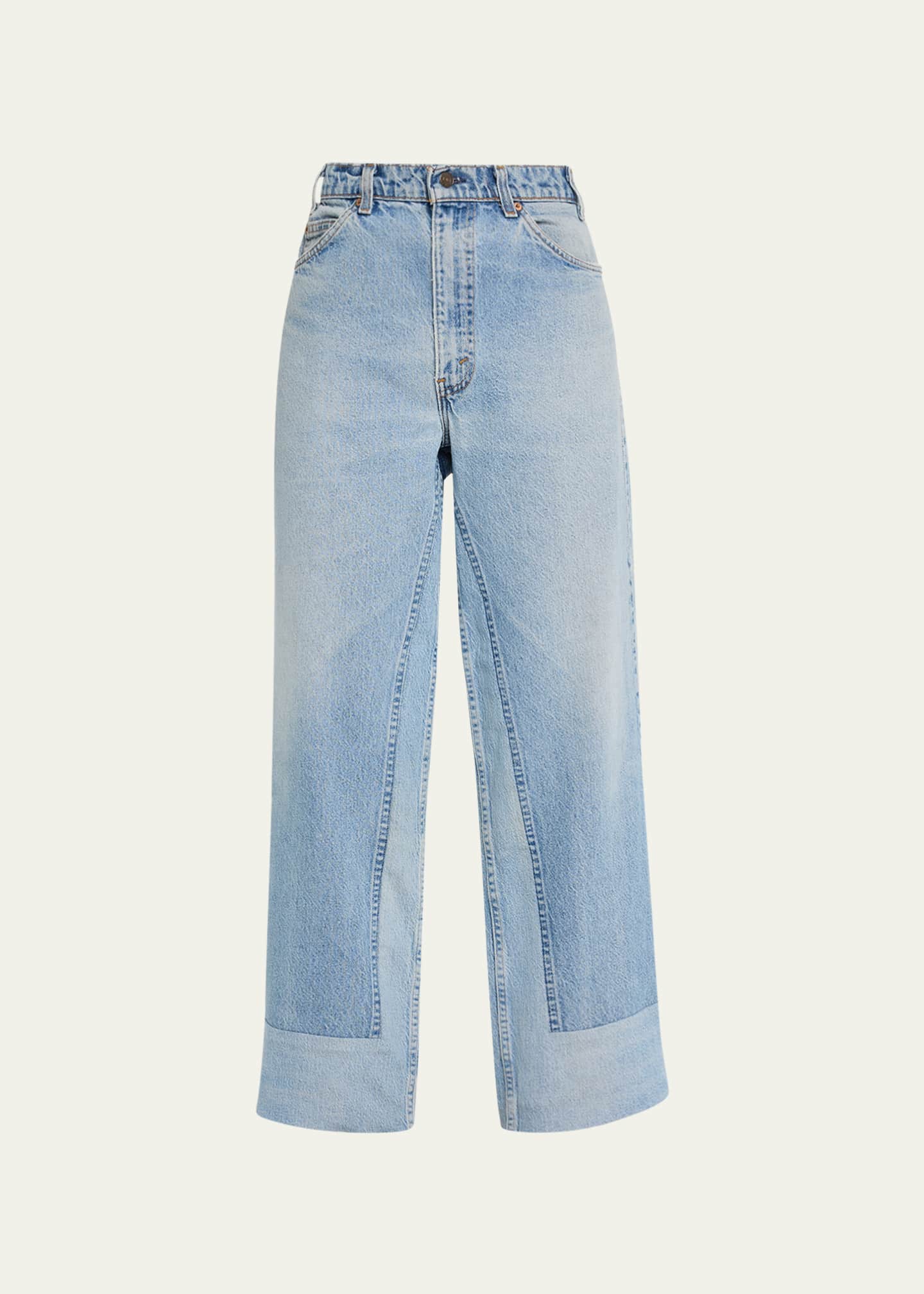 Jeans culotte best sale