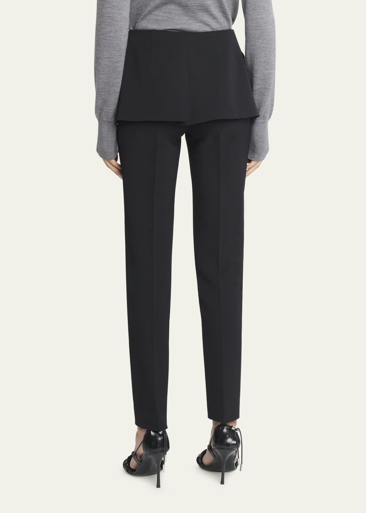 Coperni Flap Slim-Leg Ankle Tailored Trousers - Bergdorf Goodman