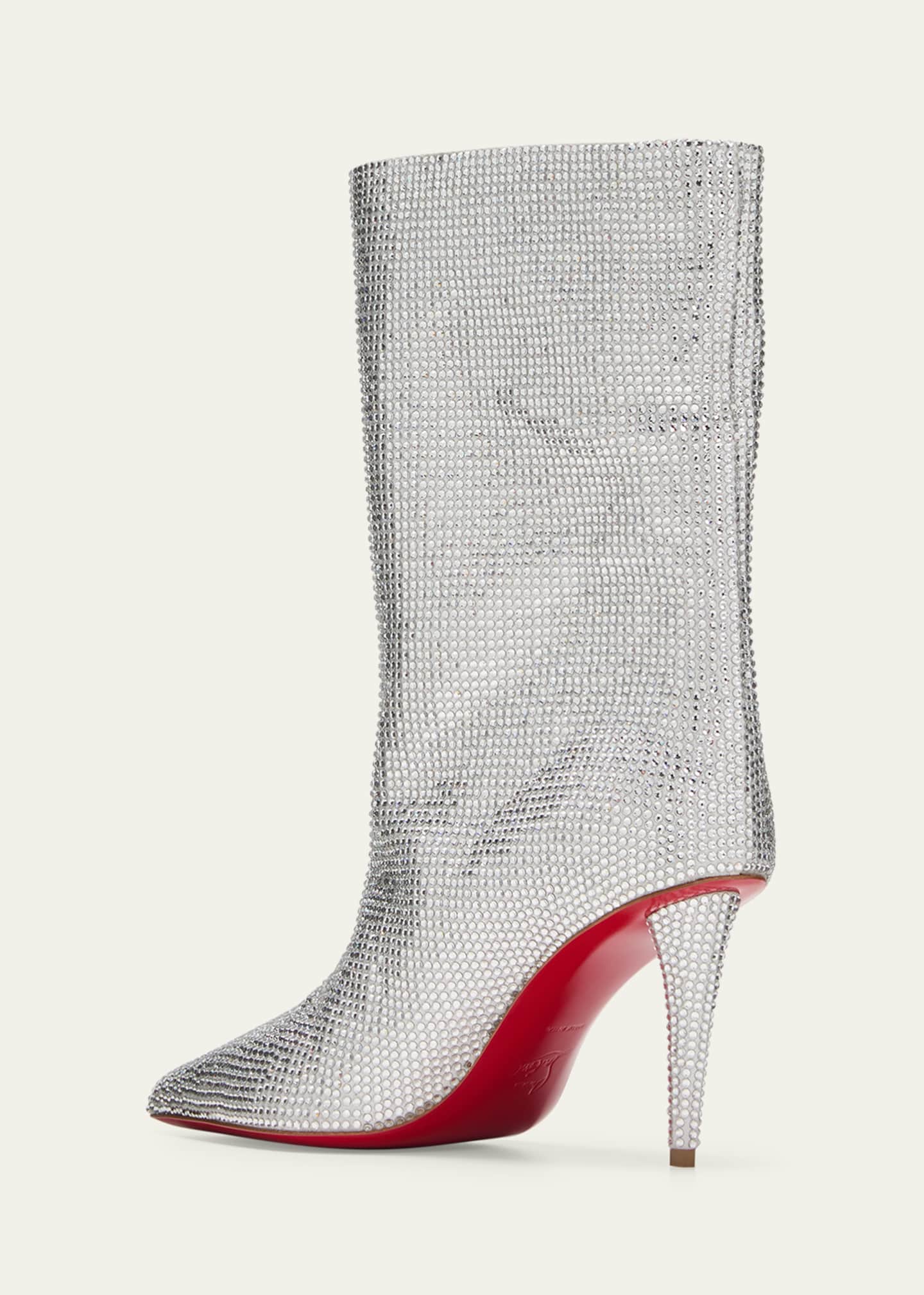 Louboutin outlet booties stiletto