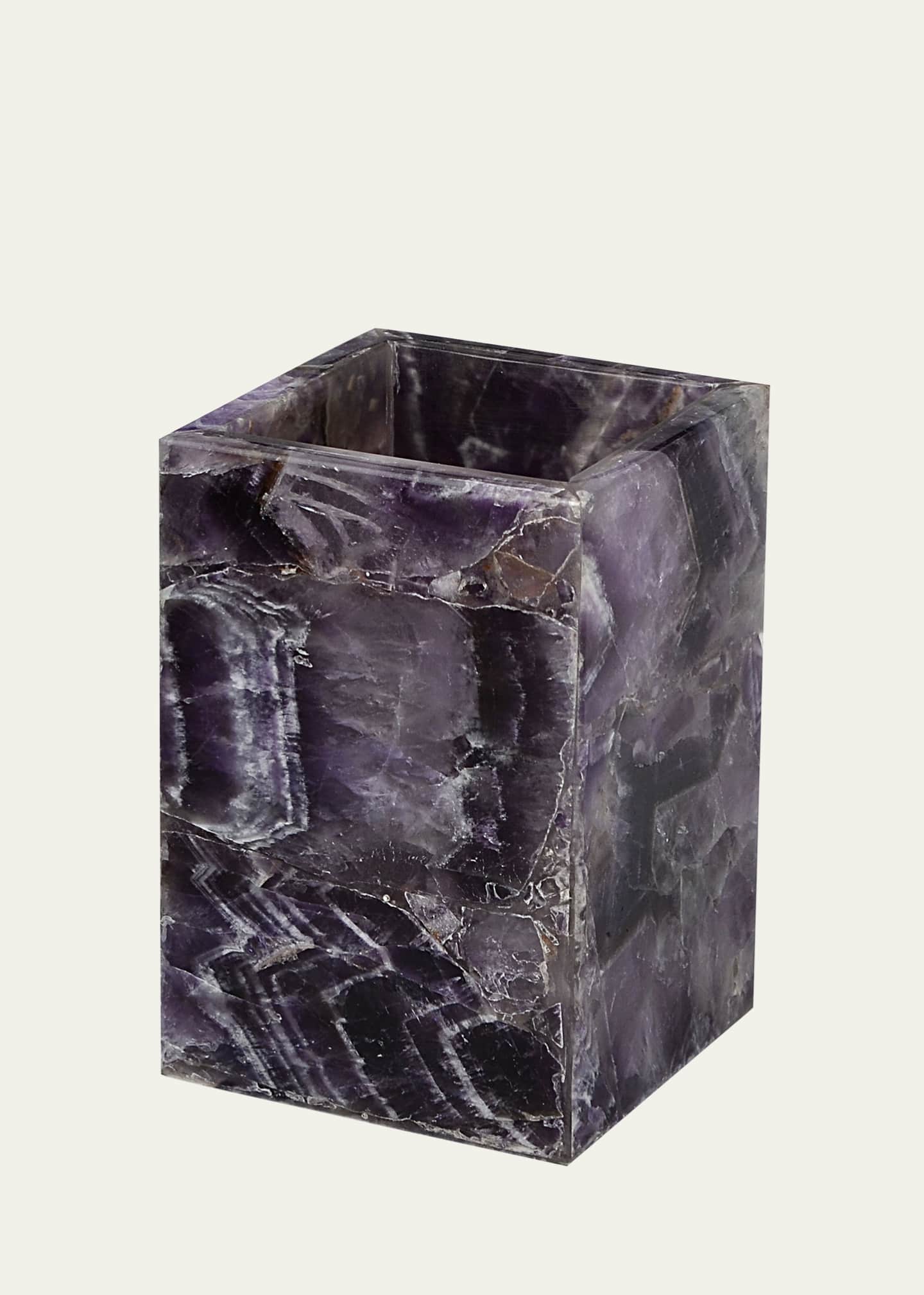 Mike & Ally Taj Amethyst Brush Holder