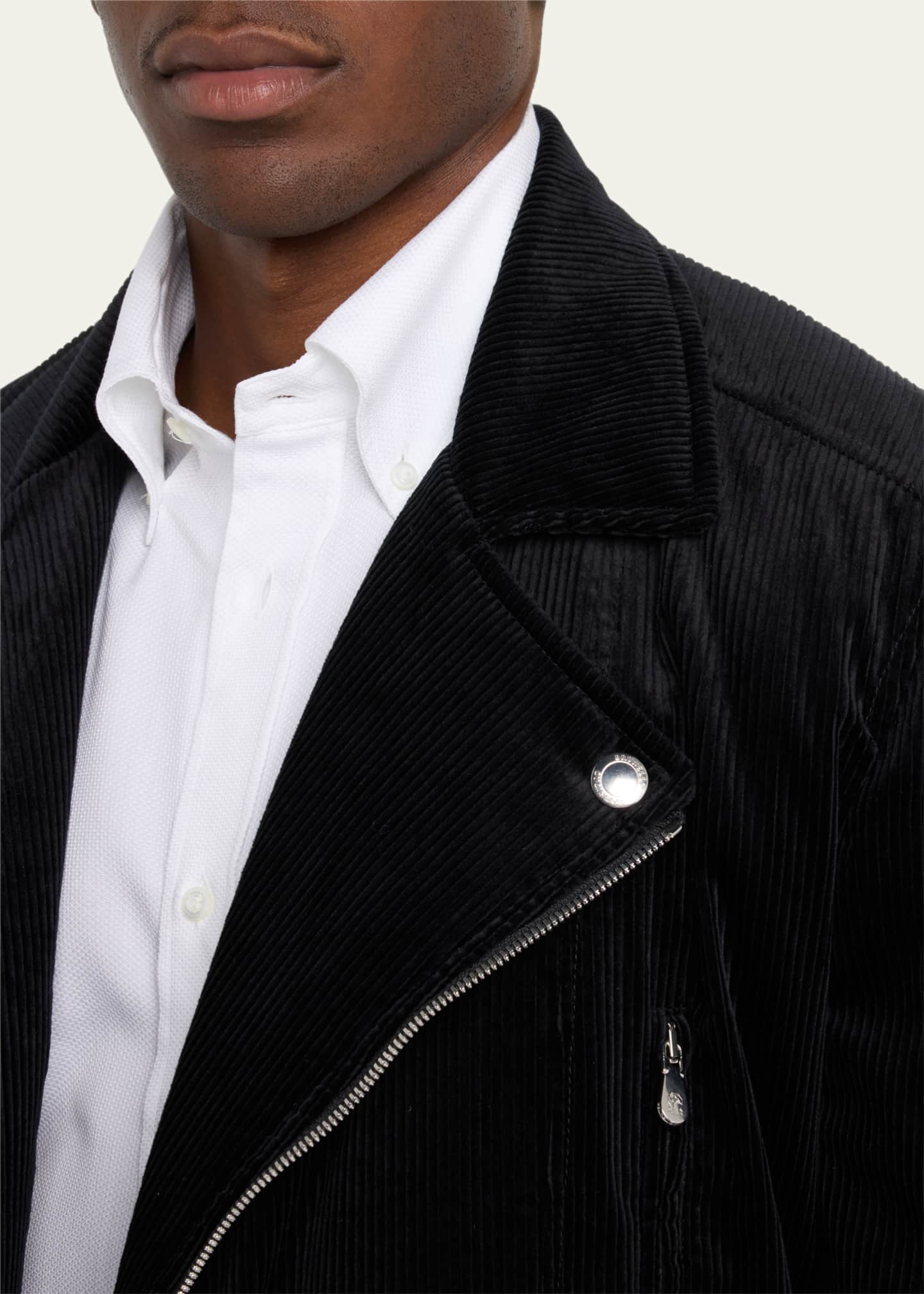 Corduroy moto jacket deals