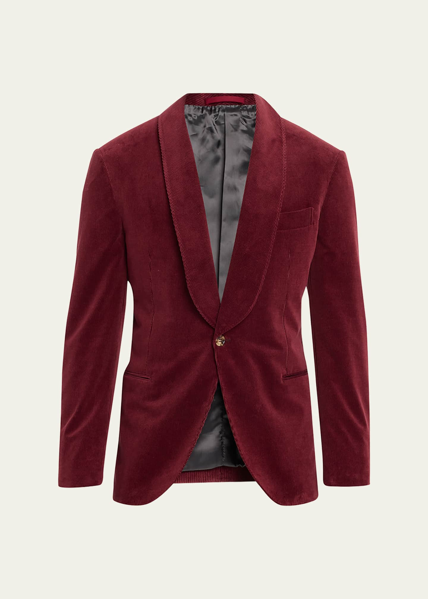 Maroon Smoking Jacket, BUY- 42r