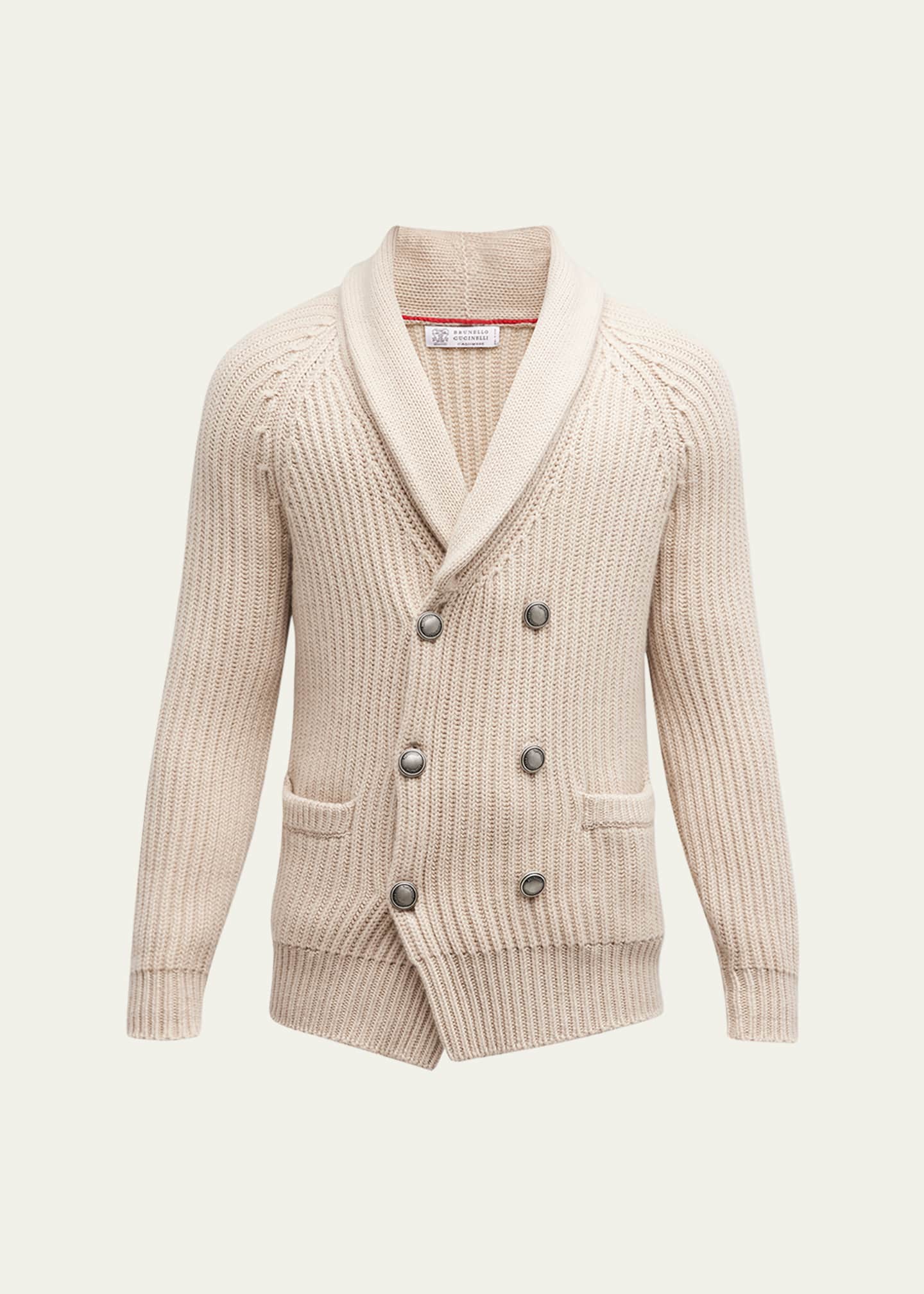 Brunello Cucinelli Men s Hollywood Glamour Cashmere Double