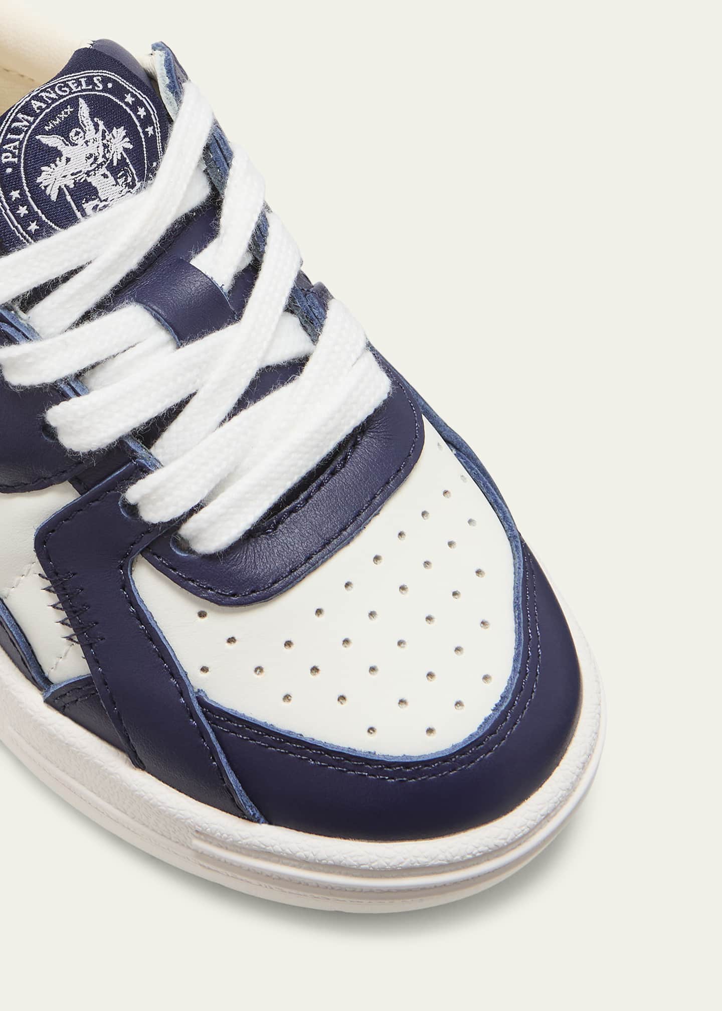 Christian Louboutin Kid's Funnyto Logo Heel Cap Sneakers, Toddler/Kids Image 3 of 3