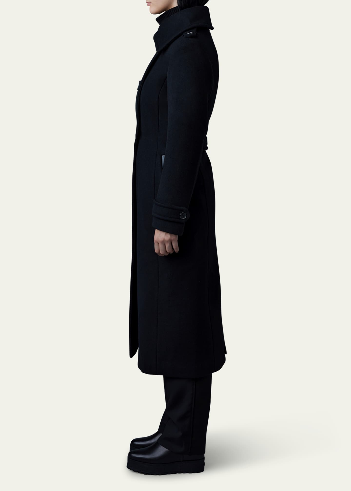 Mackage Elodie Wool Tailored Coat Image 4 of 4