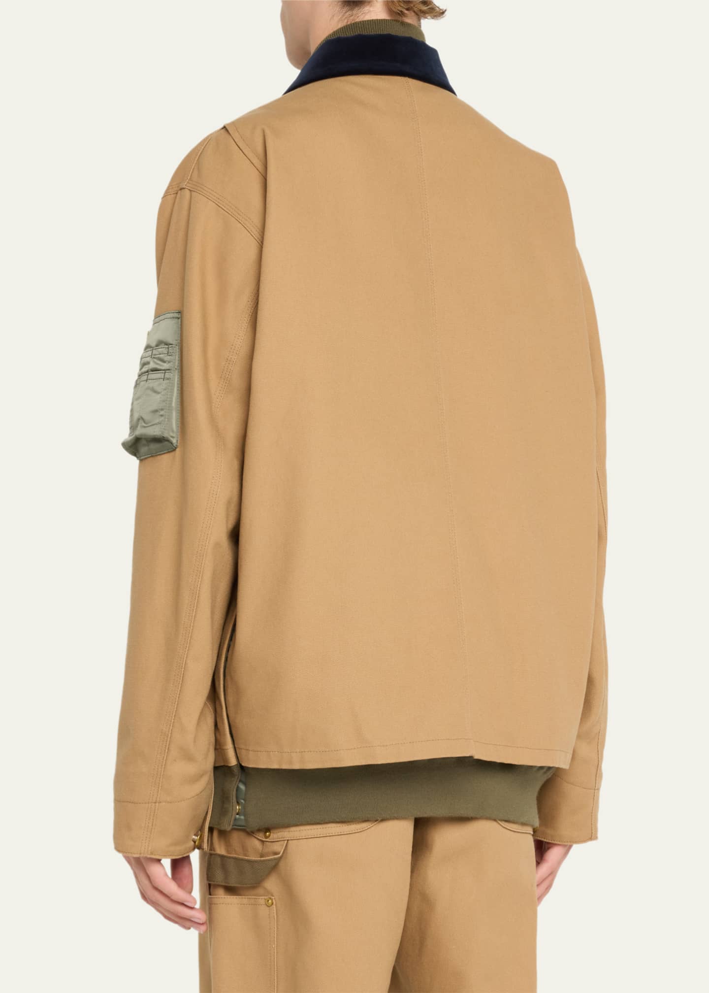 SACAI x Carhartt WIP Men's Canvas MA-1 Detroit Jacket - Bergdorf