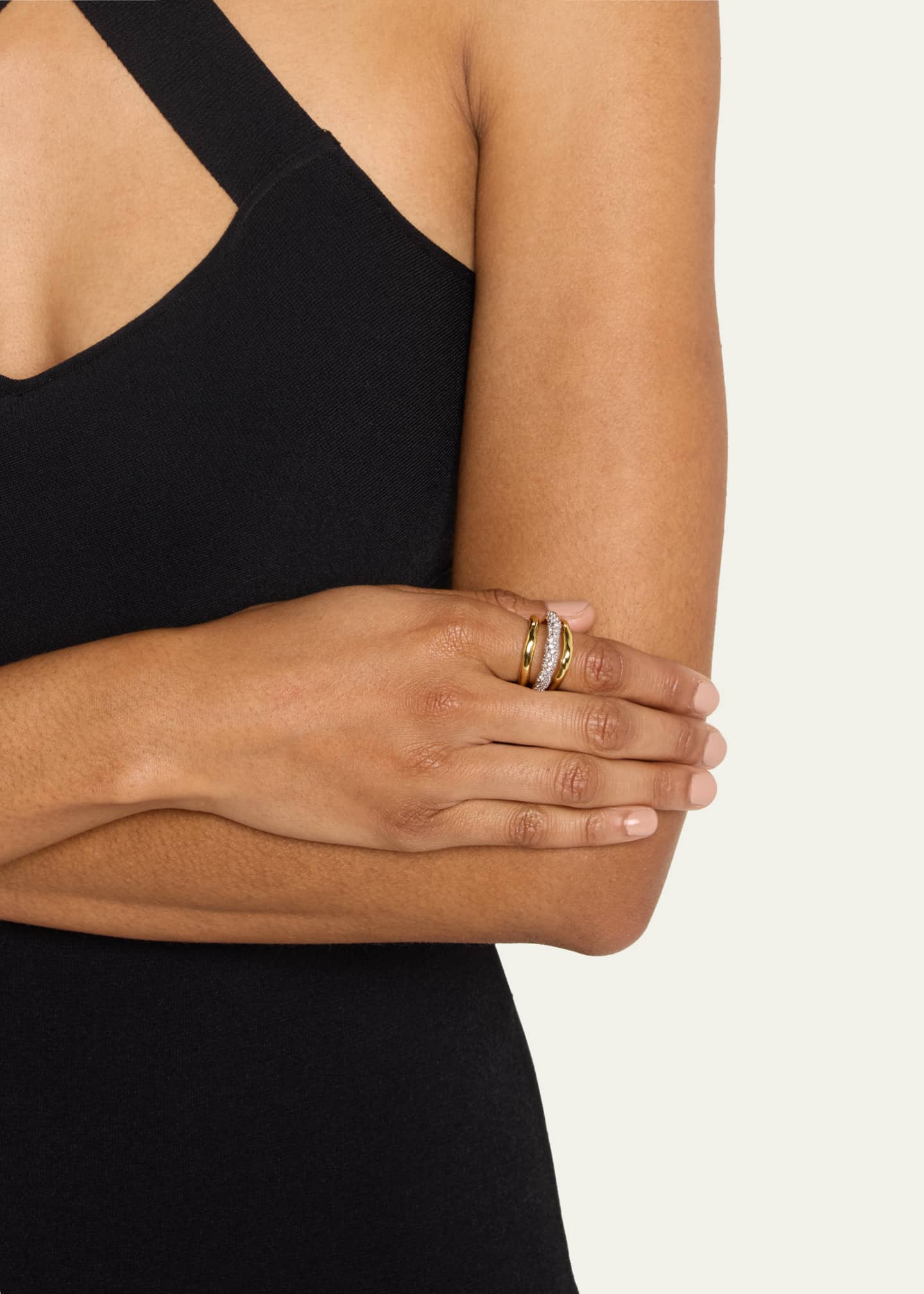 Alexis Bittar Solanales Crystal Orbiting Ring Image 2 of 4