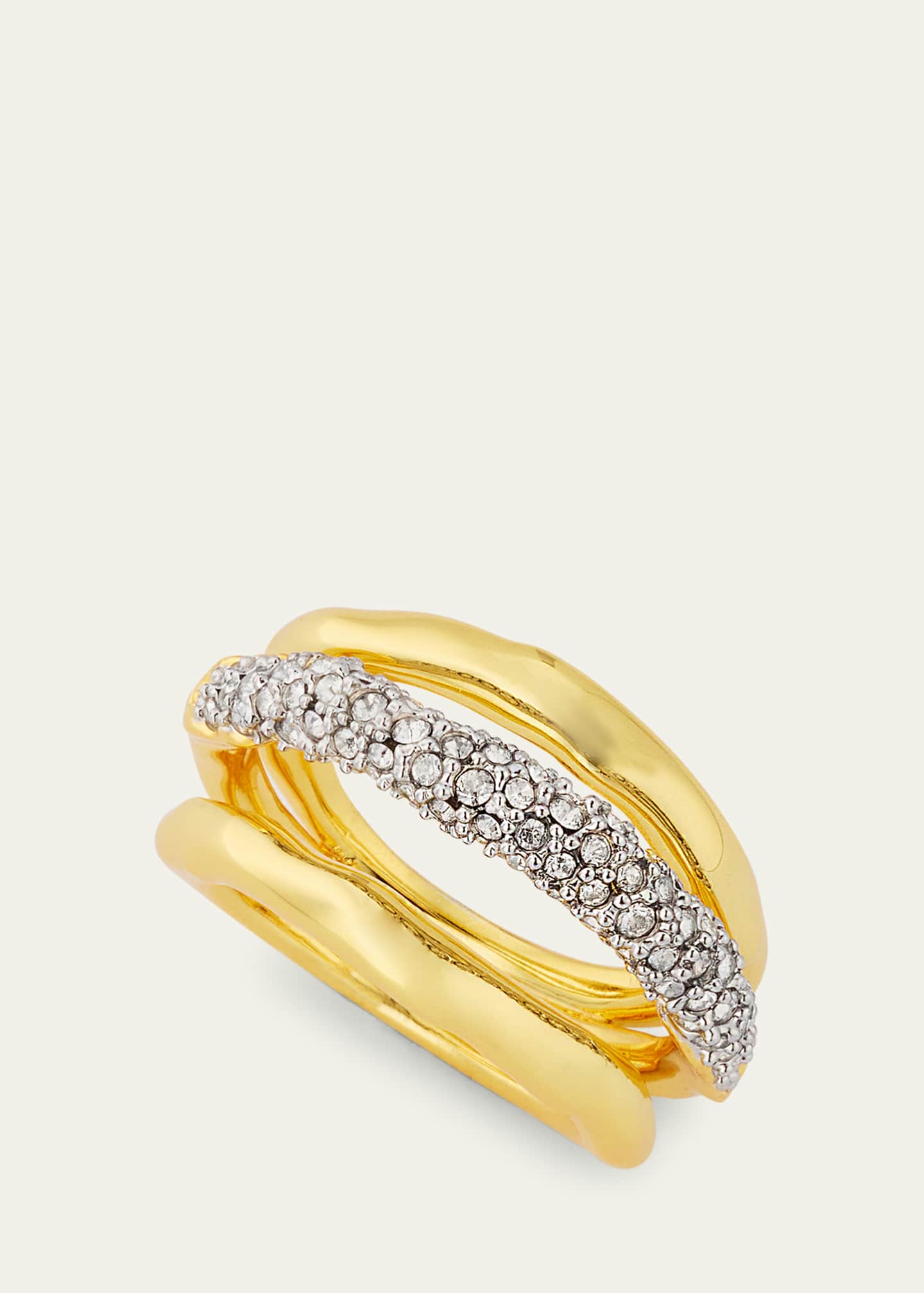 Alexis Bittar Solanales Crystal Orbiting Ring Image 3 of 4