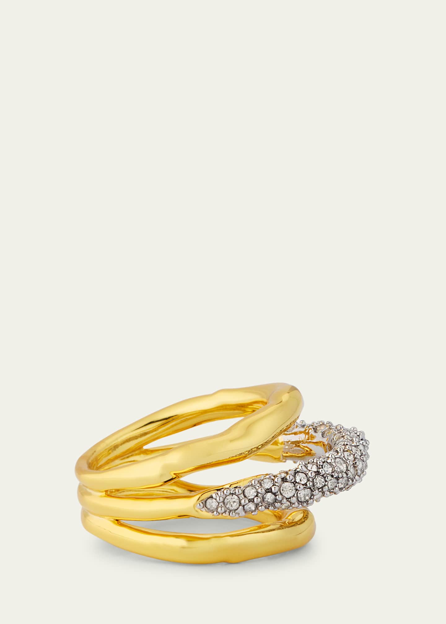 Alexis Bittar Solanales Crystal Orbiting Ring Image 4 of 4