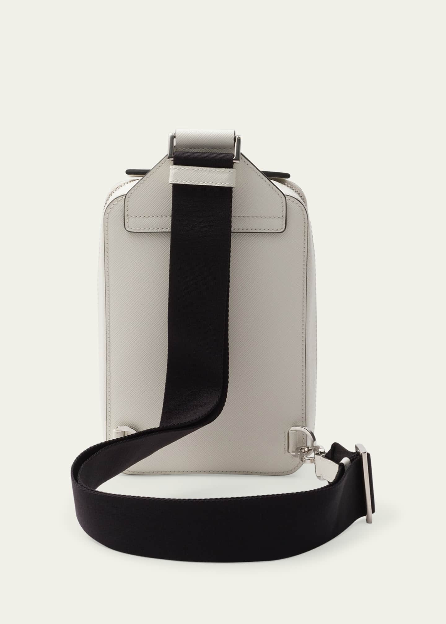 Prada Men's Saffiano Leather Sling Backpack - Bergdorf Goodman