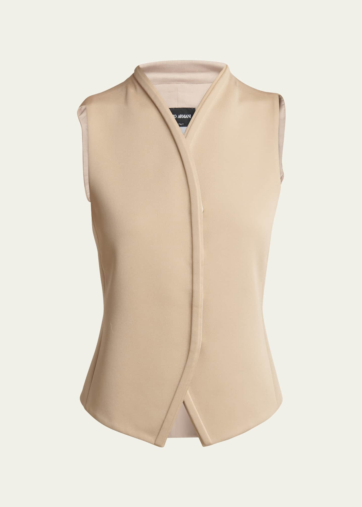 Giorgio Armani Bonded Silk Vest