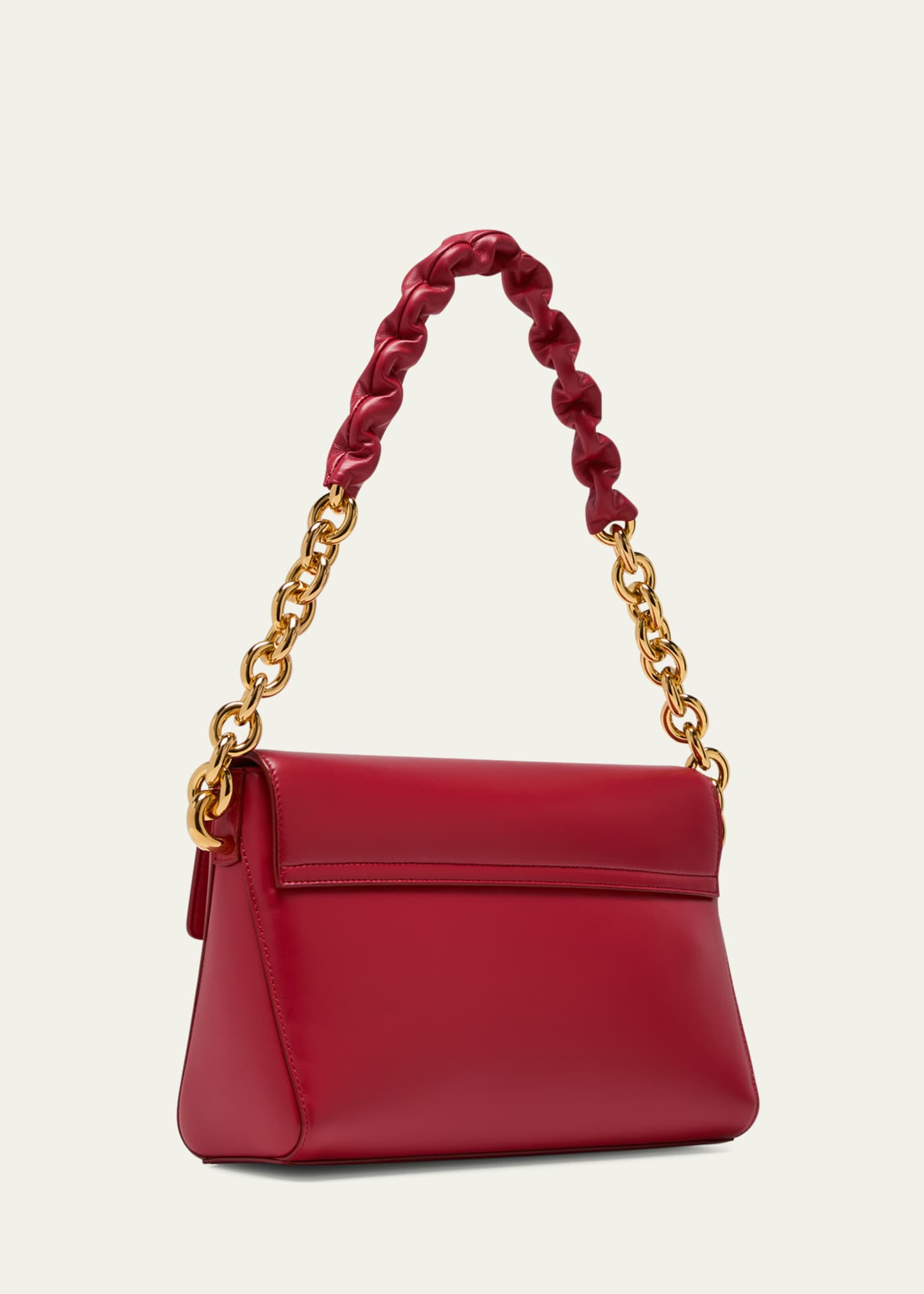 TOM FORD Carine Medium Leather Chain Shoulder Bag