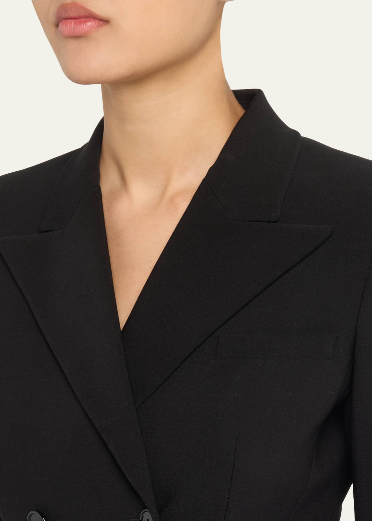 Michael Kors Collection Double-Breasted Blazer Jacket Image 5 of 5