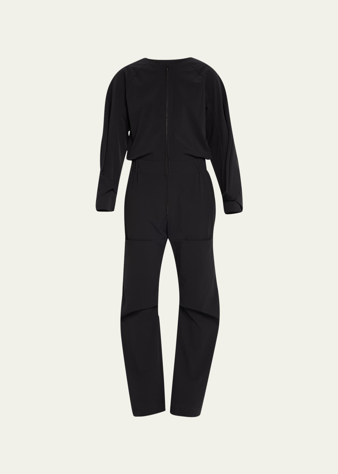 Zero Maria Cornejo Biker Straight Leg Jumpsuit