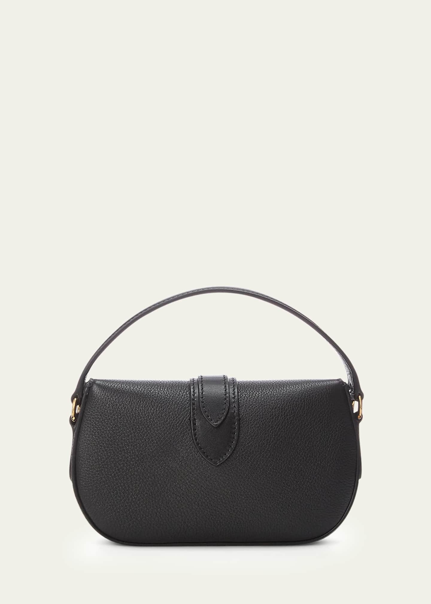 Ralph Lauren Collection Welington Calfskin Mini Crossbody Chain