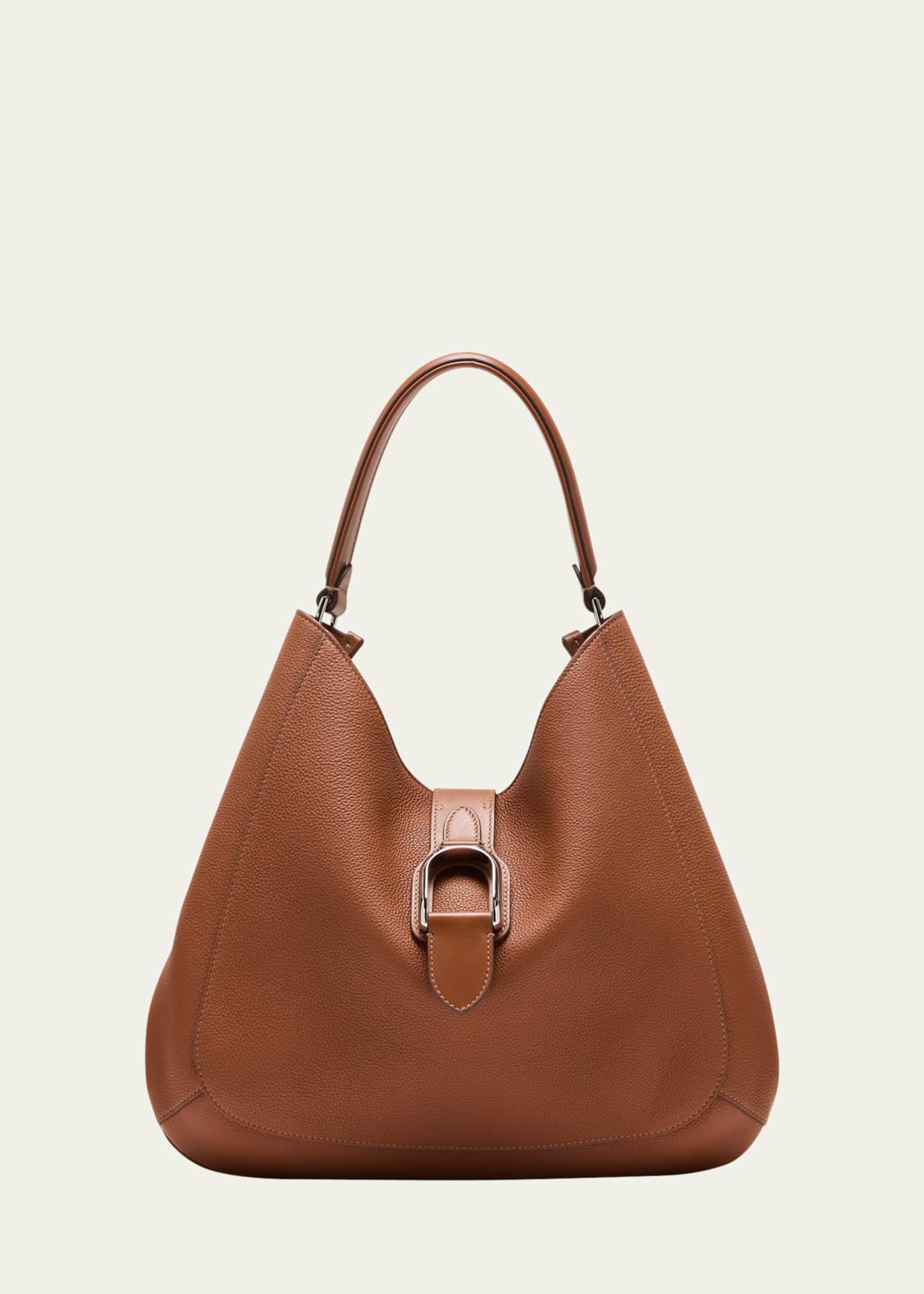 Ralph Lauren Collection Welington Calfskin Medium Shoulder Bag