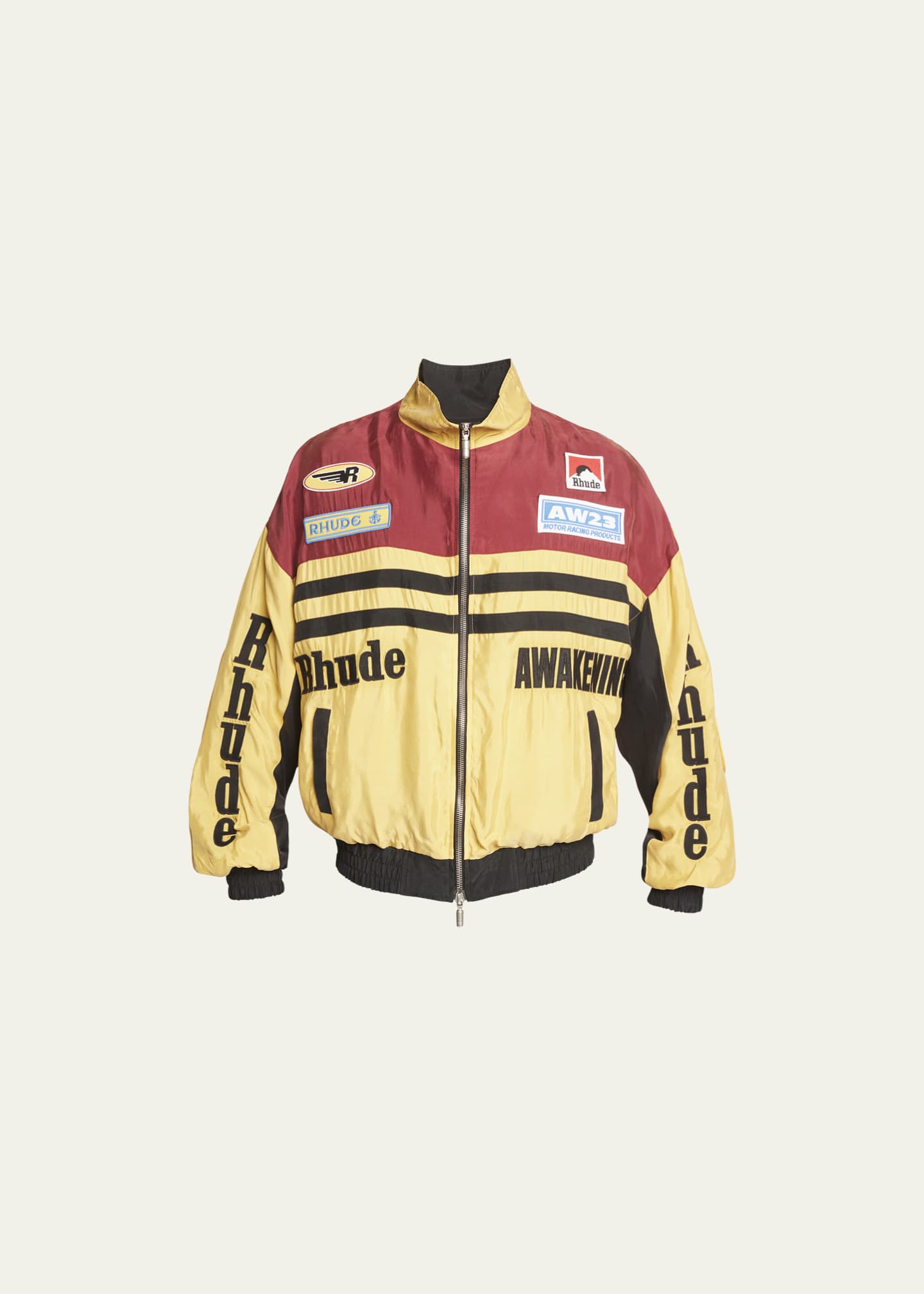 Rhude Men's Nylon Rally Racing Jacket