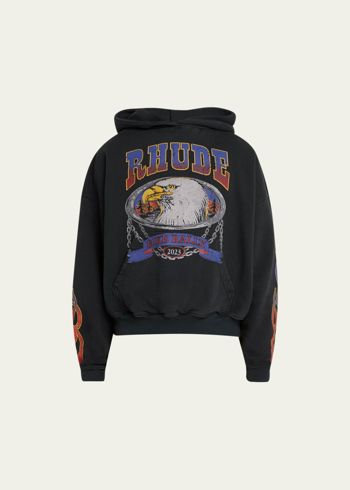 Rhude eagle hoodie sales