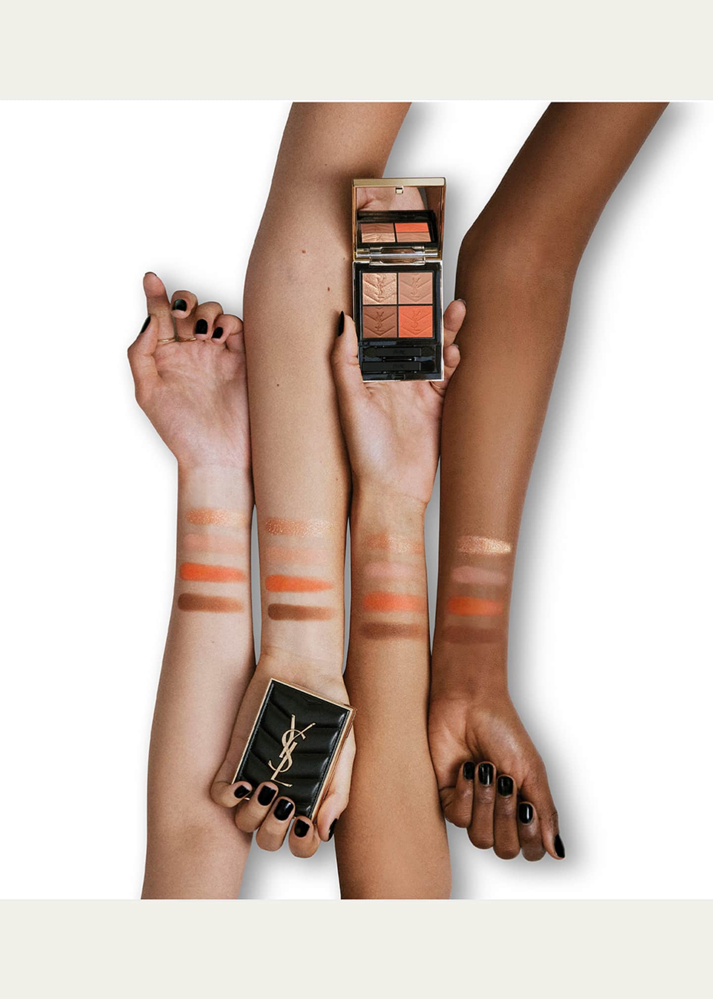 Yves Saint Laurent Beaute Couture Mini Clutch Luxury Eyeshadow