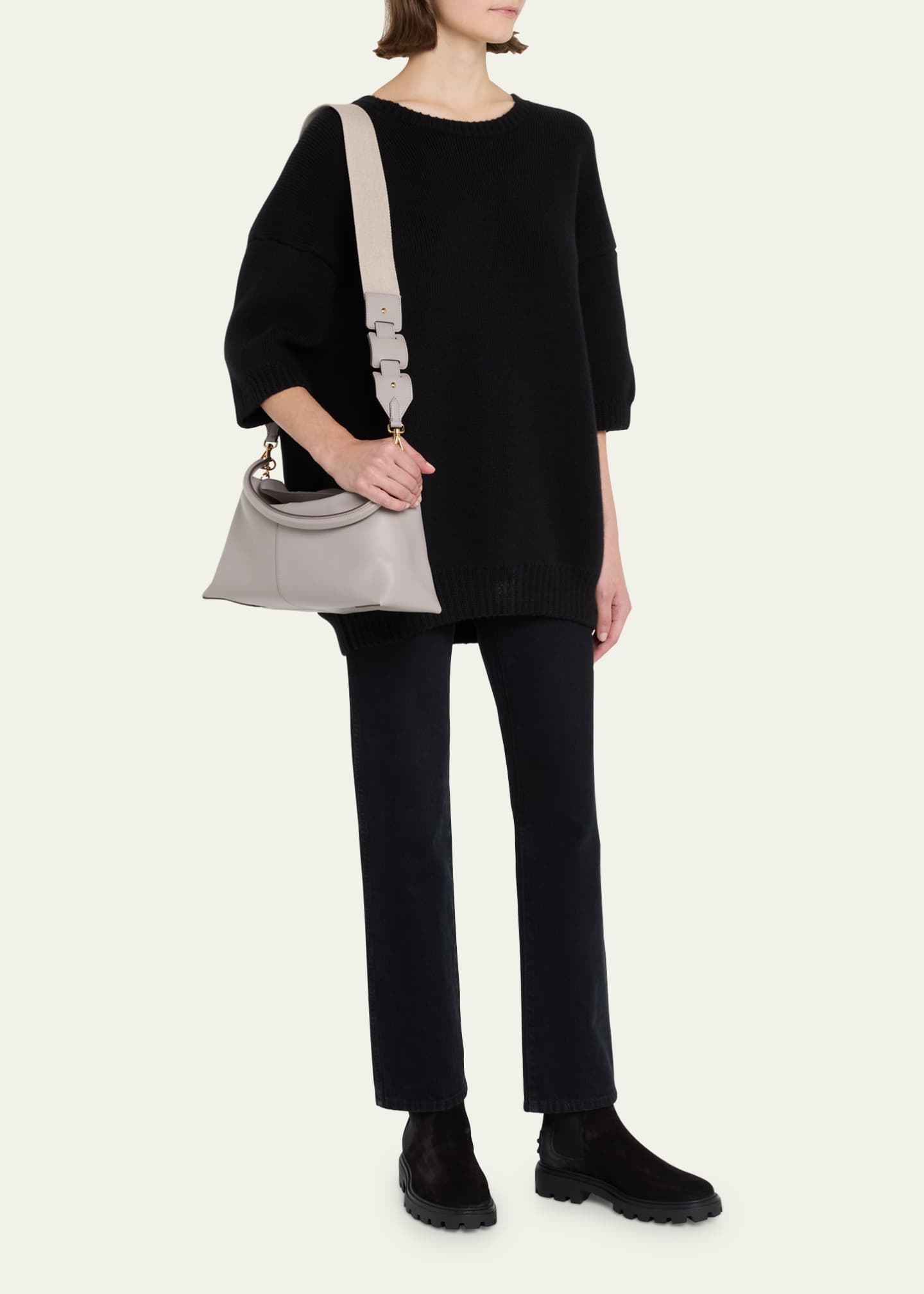 Tod's Small T Case Shoulder Bag - Bergdorf Goodman Tod's Small T Case Shoulder Bag - Bergdorf Goodman