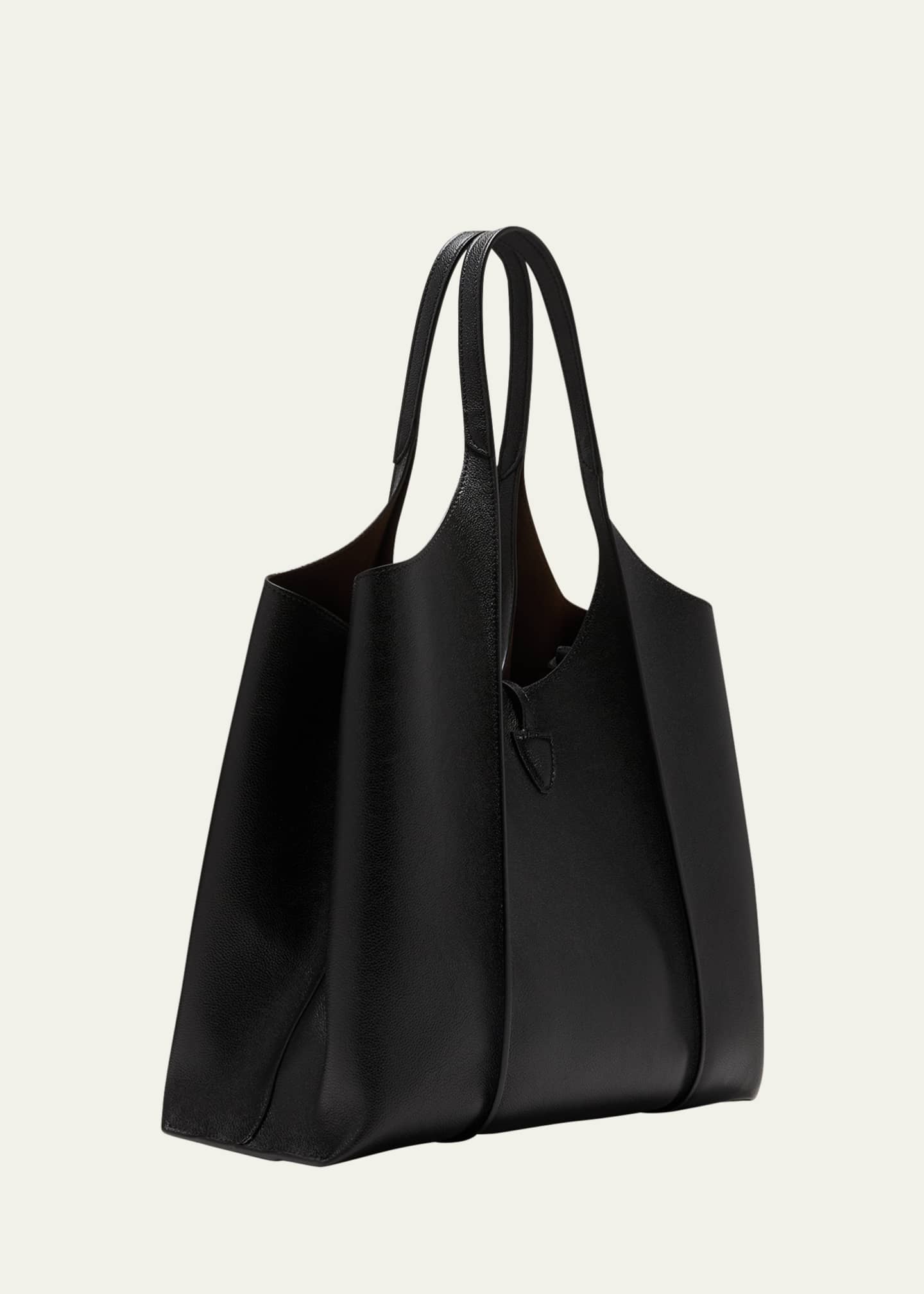 Tod's Medium Leather T Timeless Tote Shopping Bag - Bergdorf