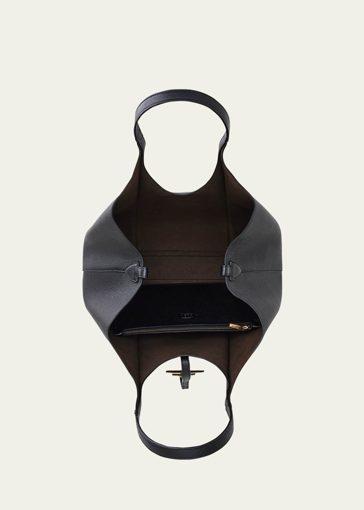 Tod's Medium Leather T Timeless Tote Shopping Bag - Bergdorf