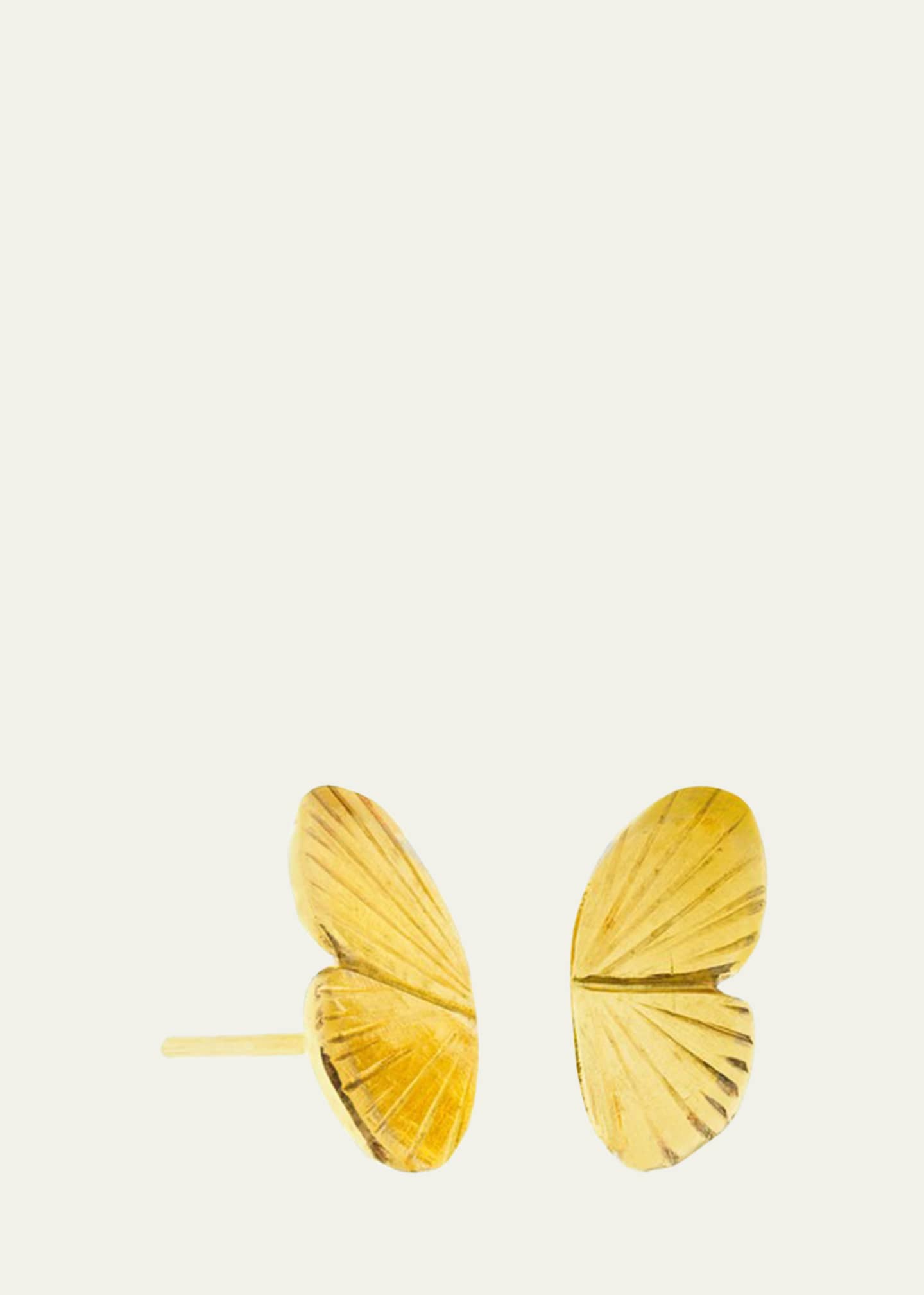James Banks 18K Yellow Gold Baby Asterope Stud Earrings