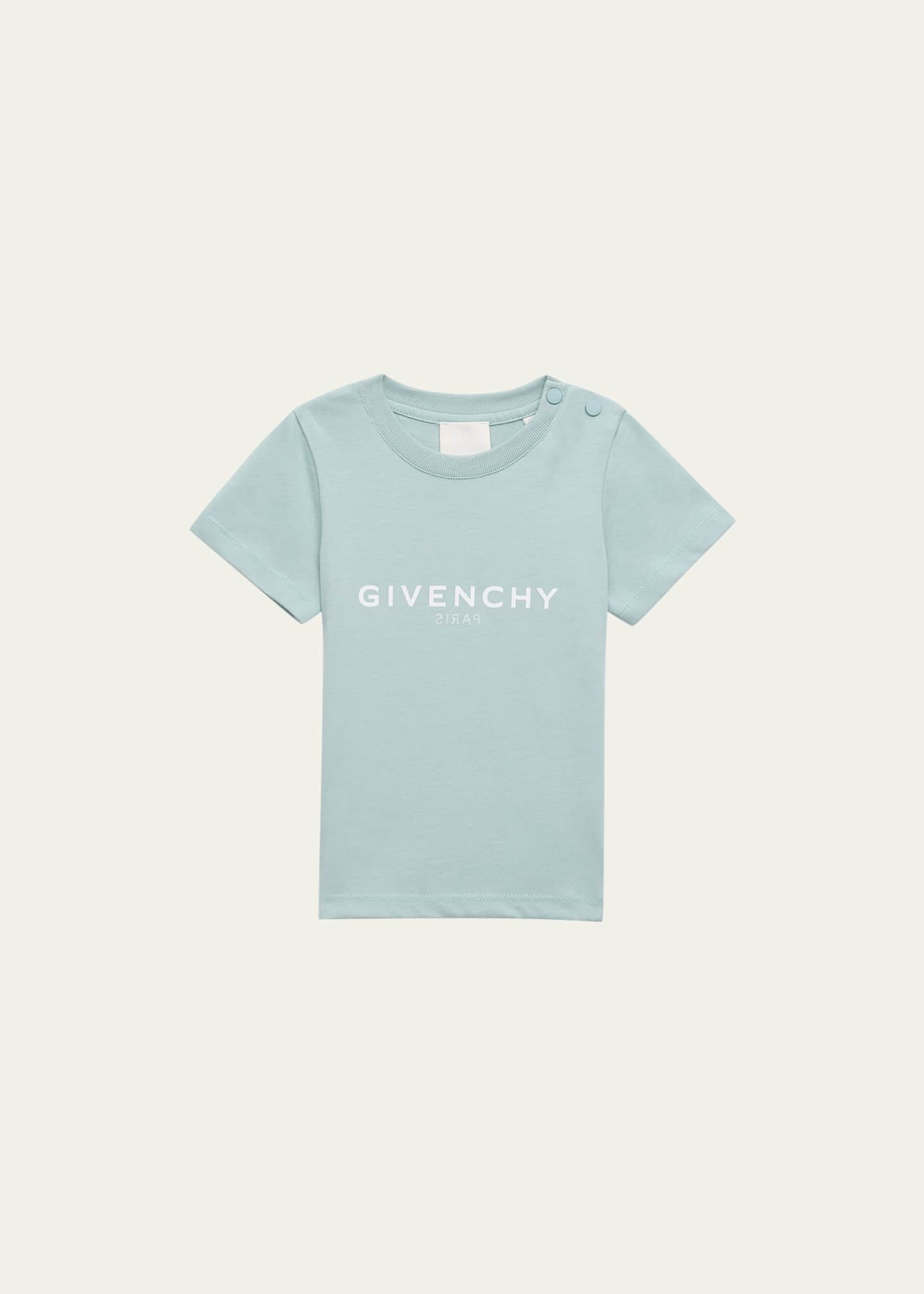 Givenchy Boy s Short Sleeve Reverse Logo Print T Shirt Size 6M 3
