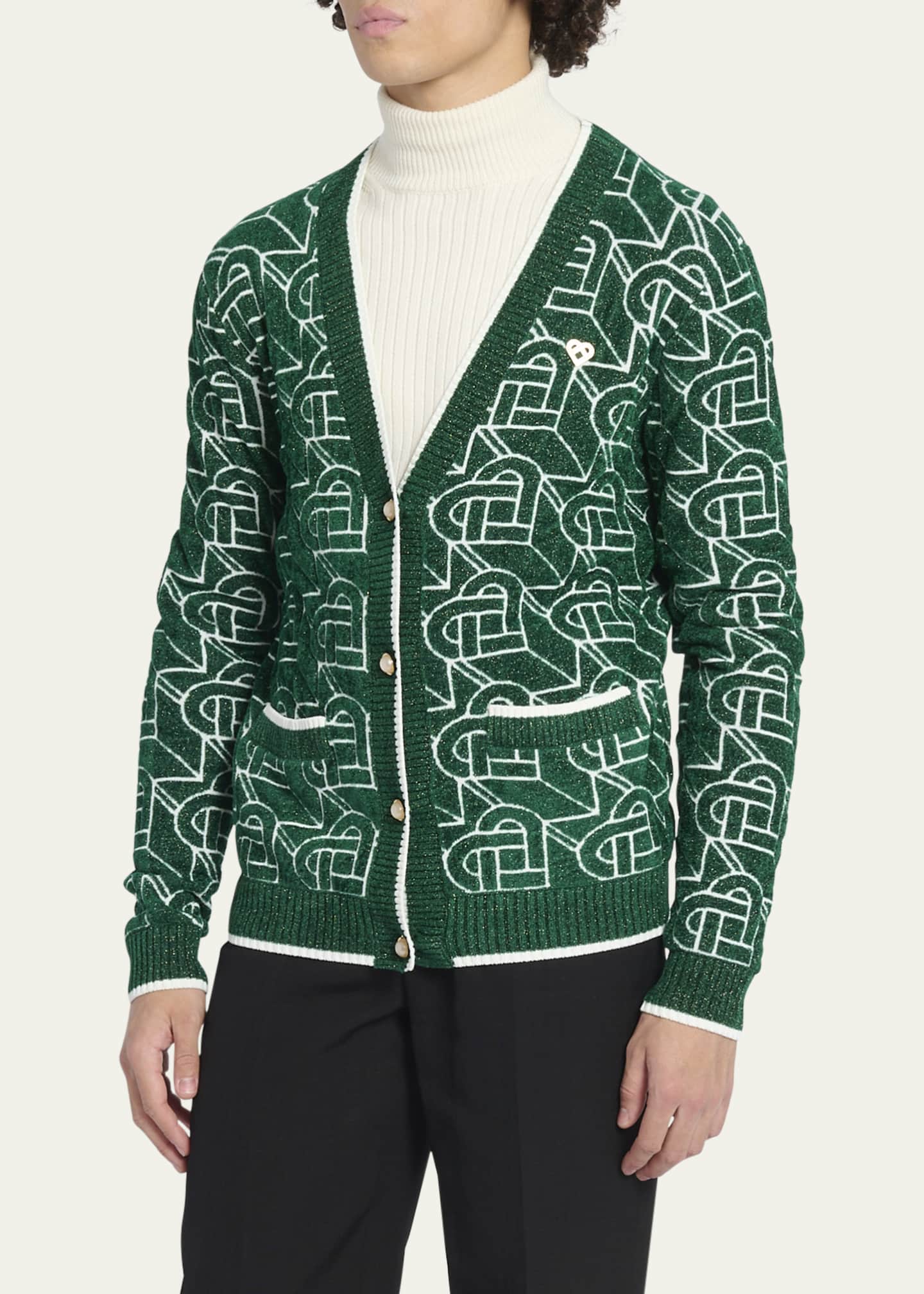 Casablanca Men's Monogram Sweater