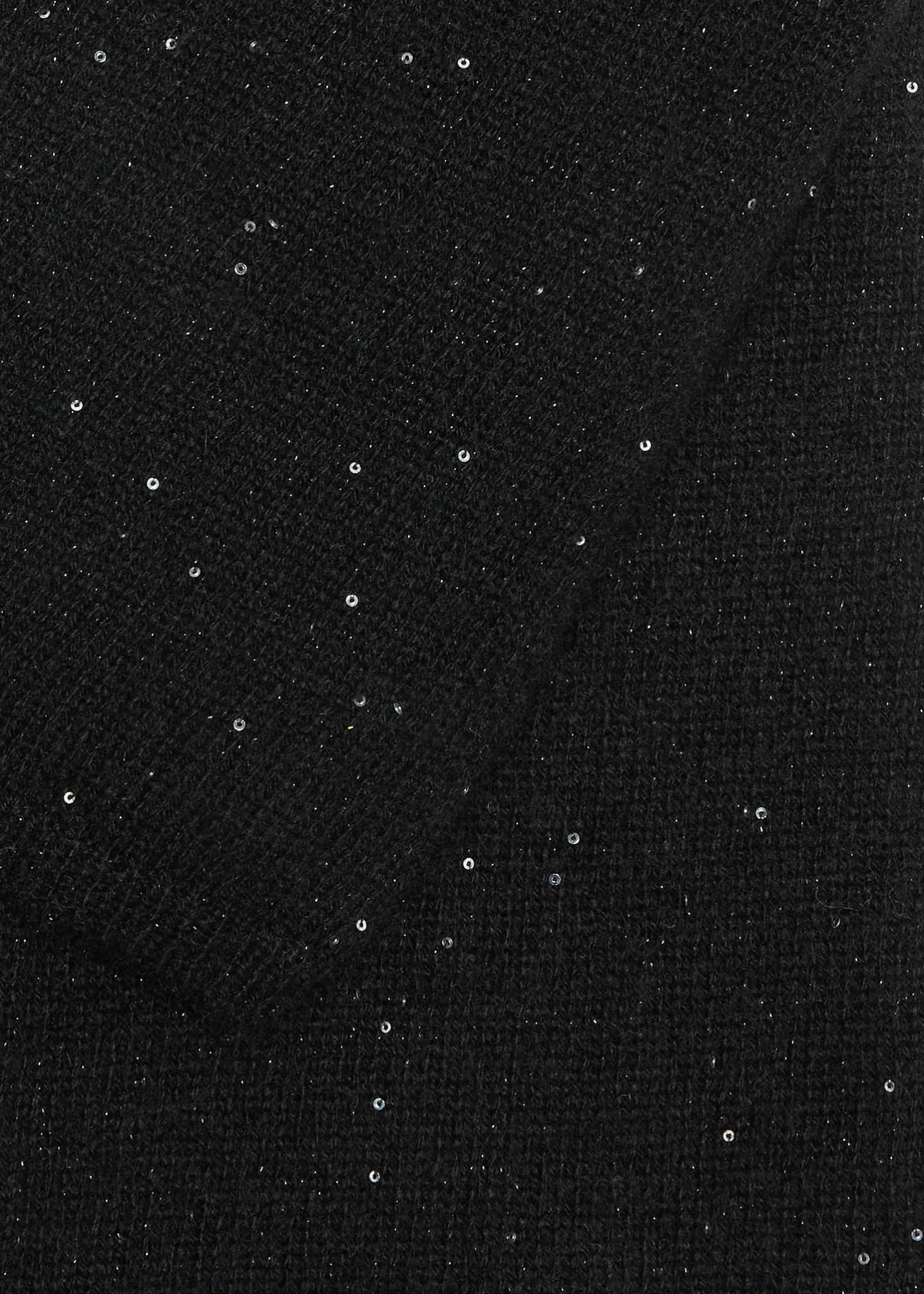 Sofia Cashmere All-Over Sequin Cashmere Scarf Image 4 of 4