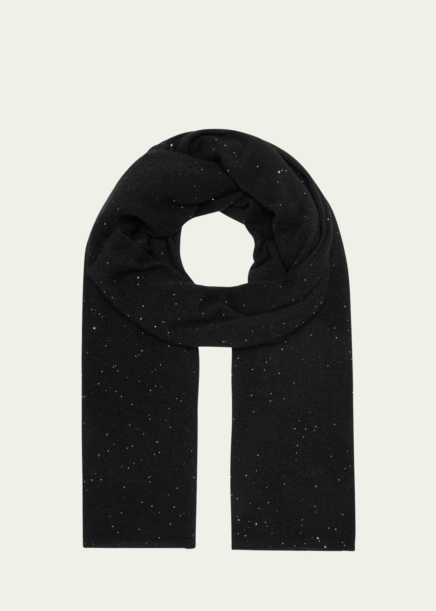 Sofia Cashmere All-Over Sequin Cashmere Scarf Image 1 of 4