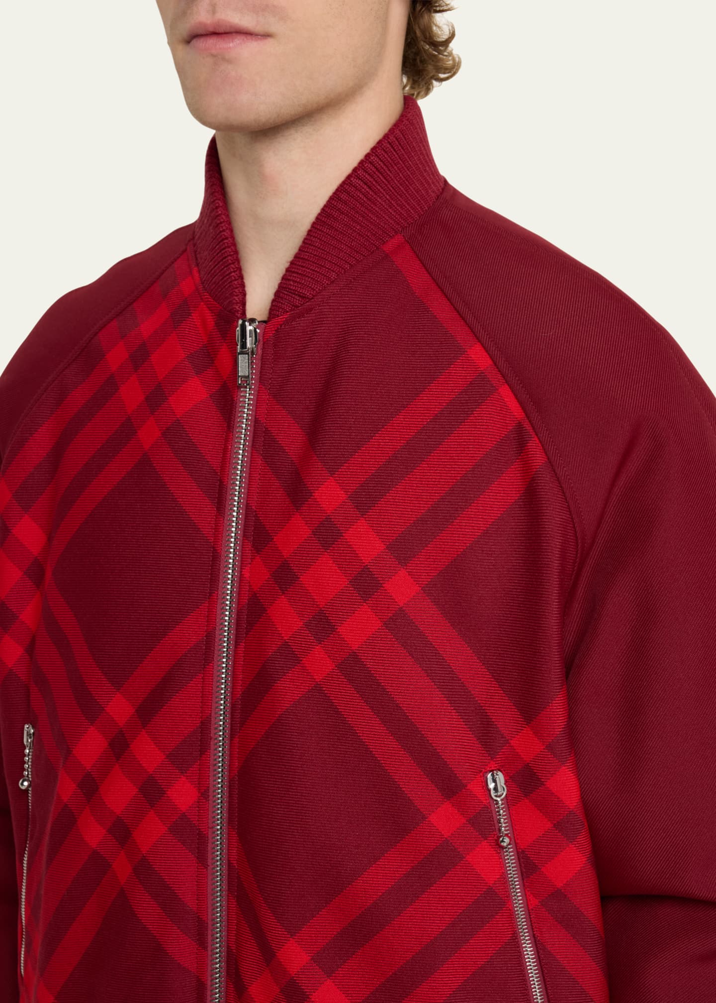 Burberry men's hotsell reversible jacket