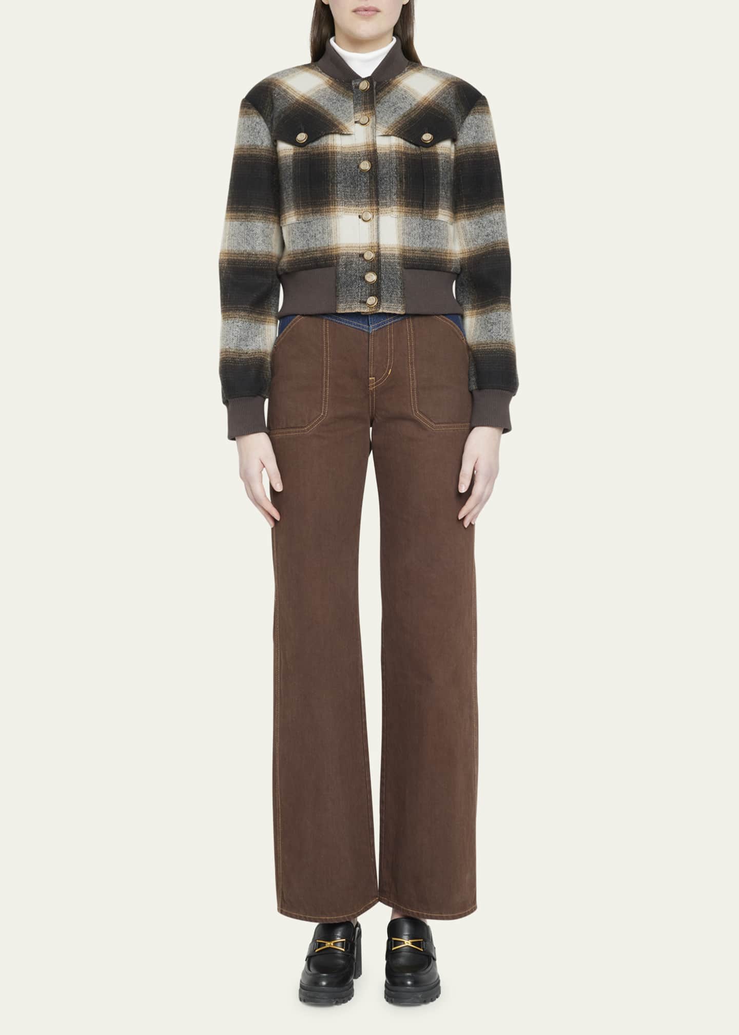 Veronica beard hot sale plaid jacket