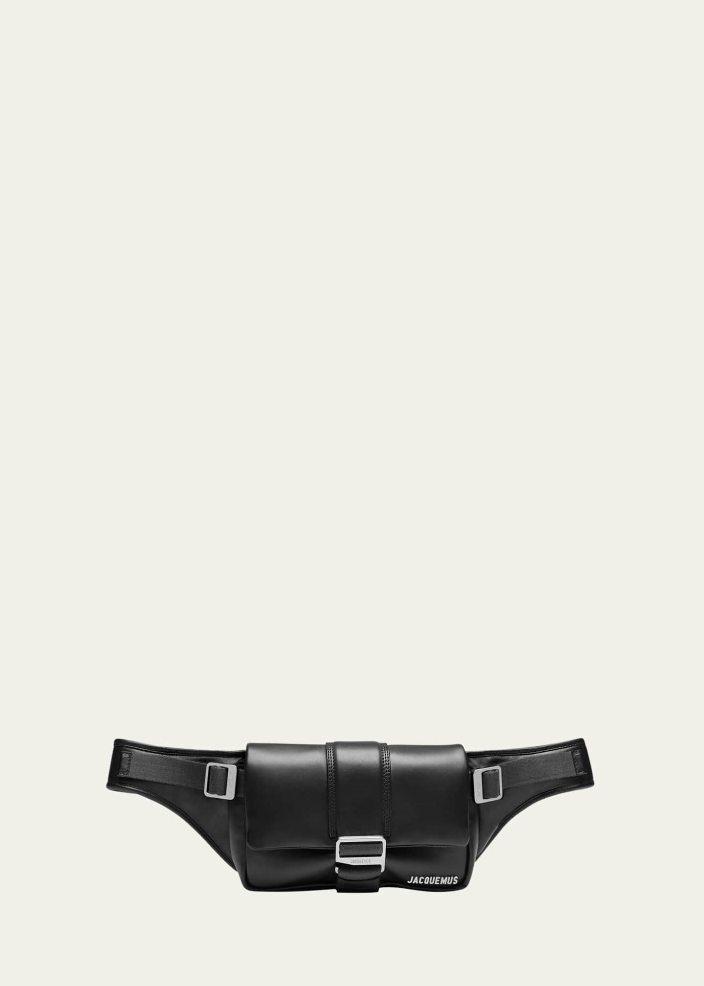 JACQUEMUS Black 'Les Lunettes Pilota' Sunglasses