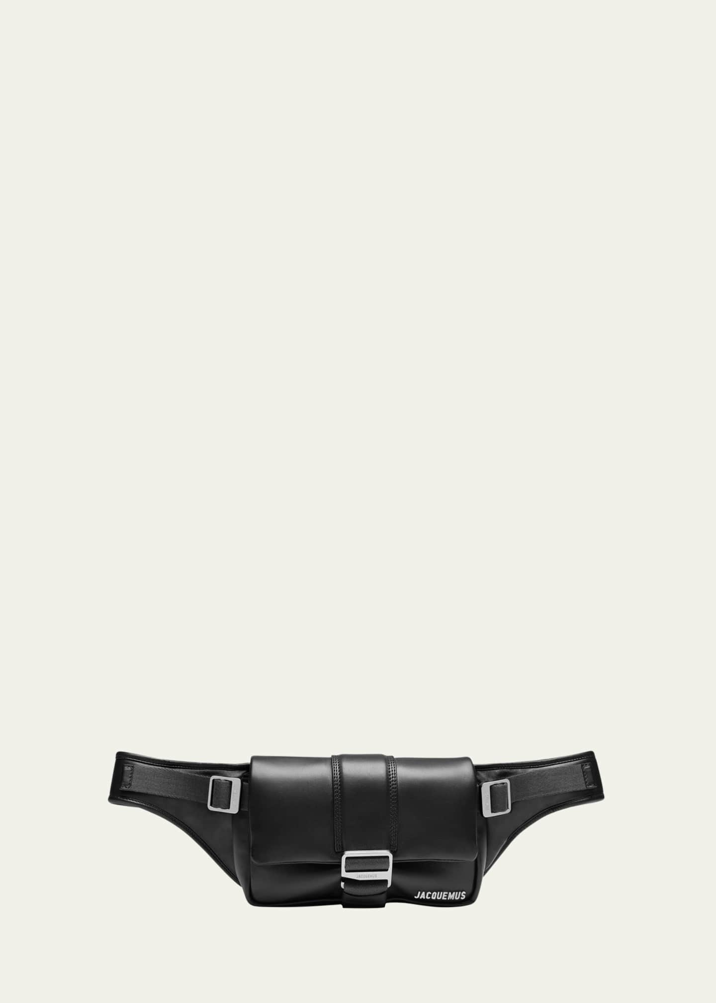 JACQUEMUS Black 'Les Lunettes Pilota' Sunglasses