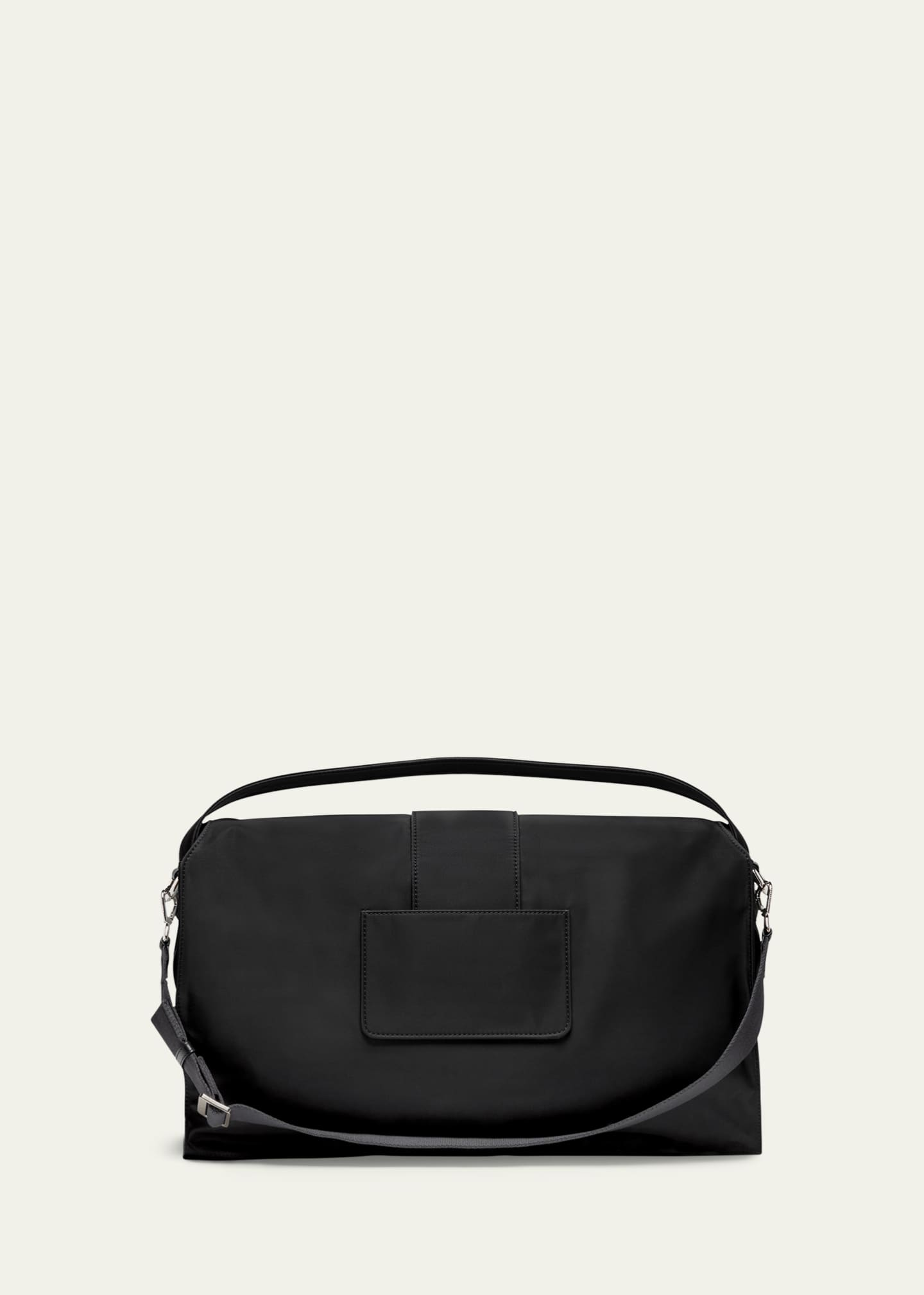 Jacquemus Men s Le Bambino De Voyage XL Nylon Crossbody Bag