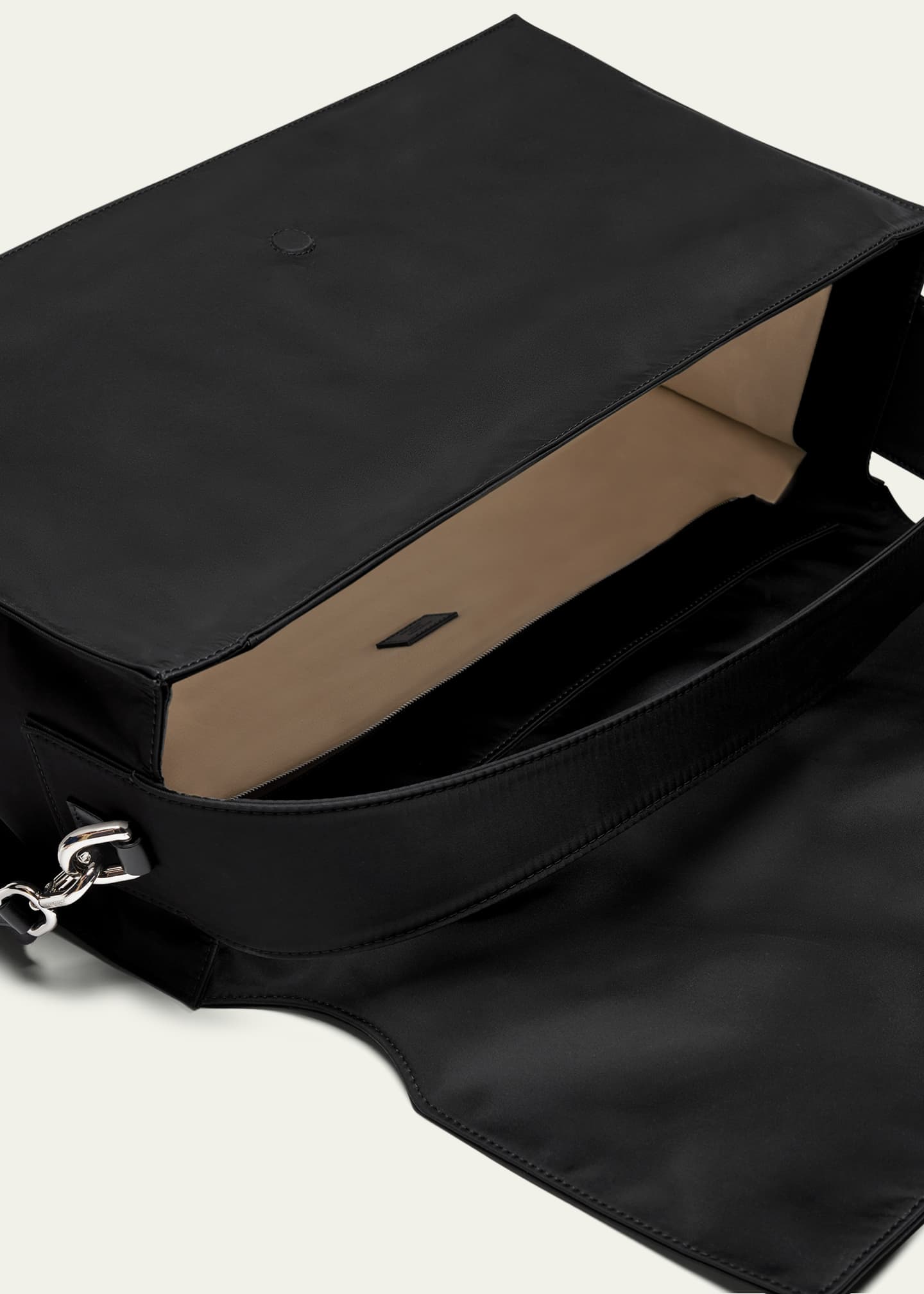 Jacquemus Men s Le Bambino De Voyage XL Nylon Crossbody Bag