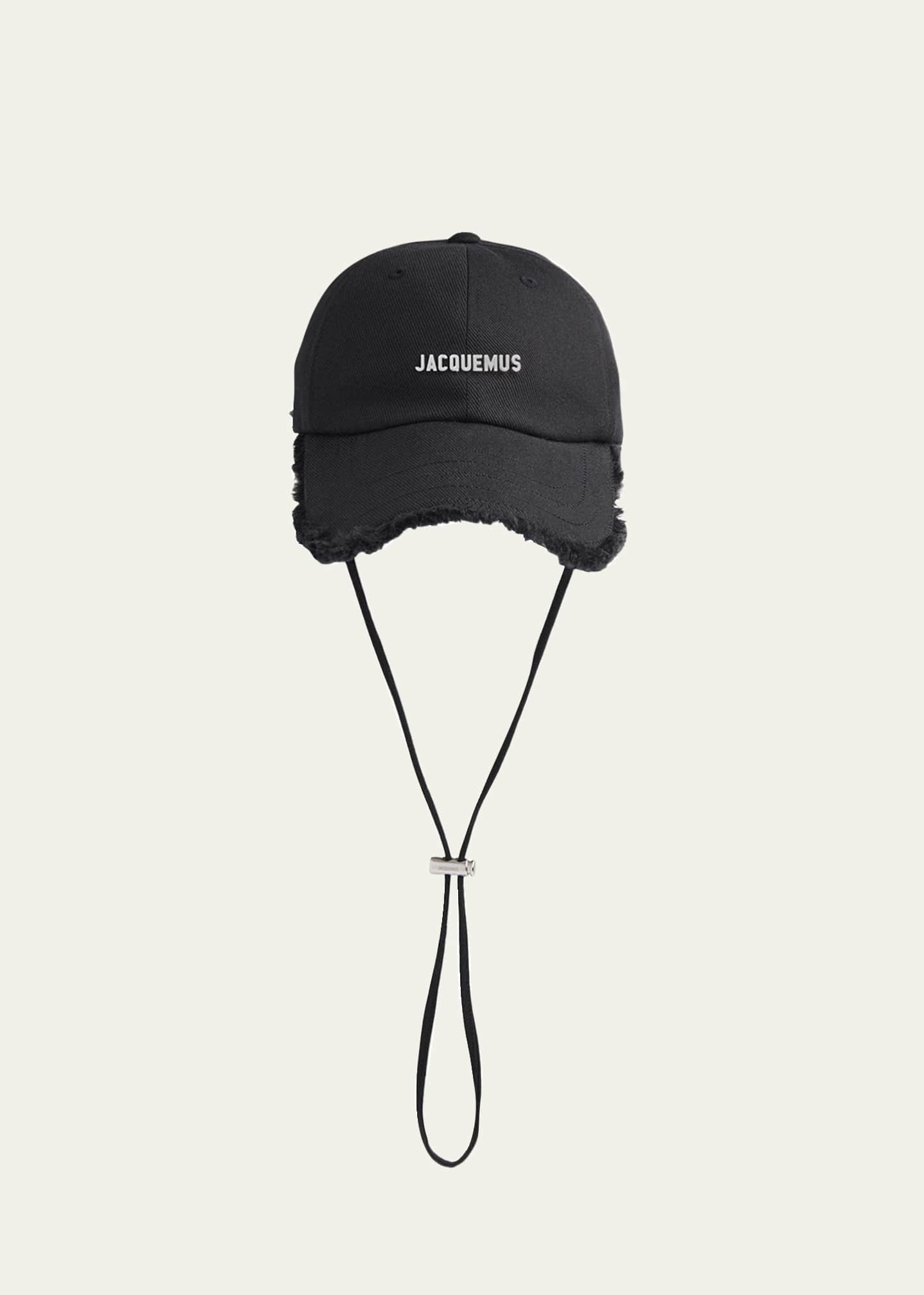 Jacquemus Men's La Casquette Artichaut Fringe Baseball Cap Image 4 of 4