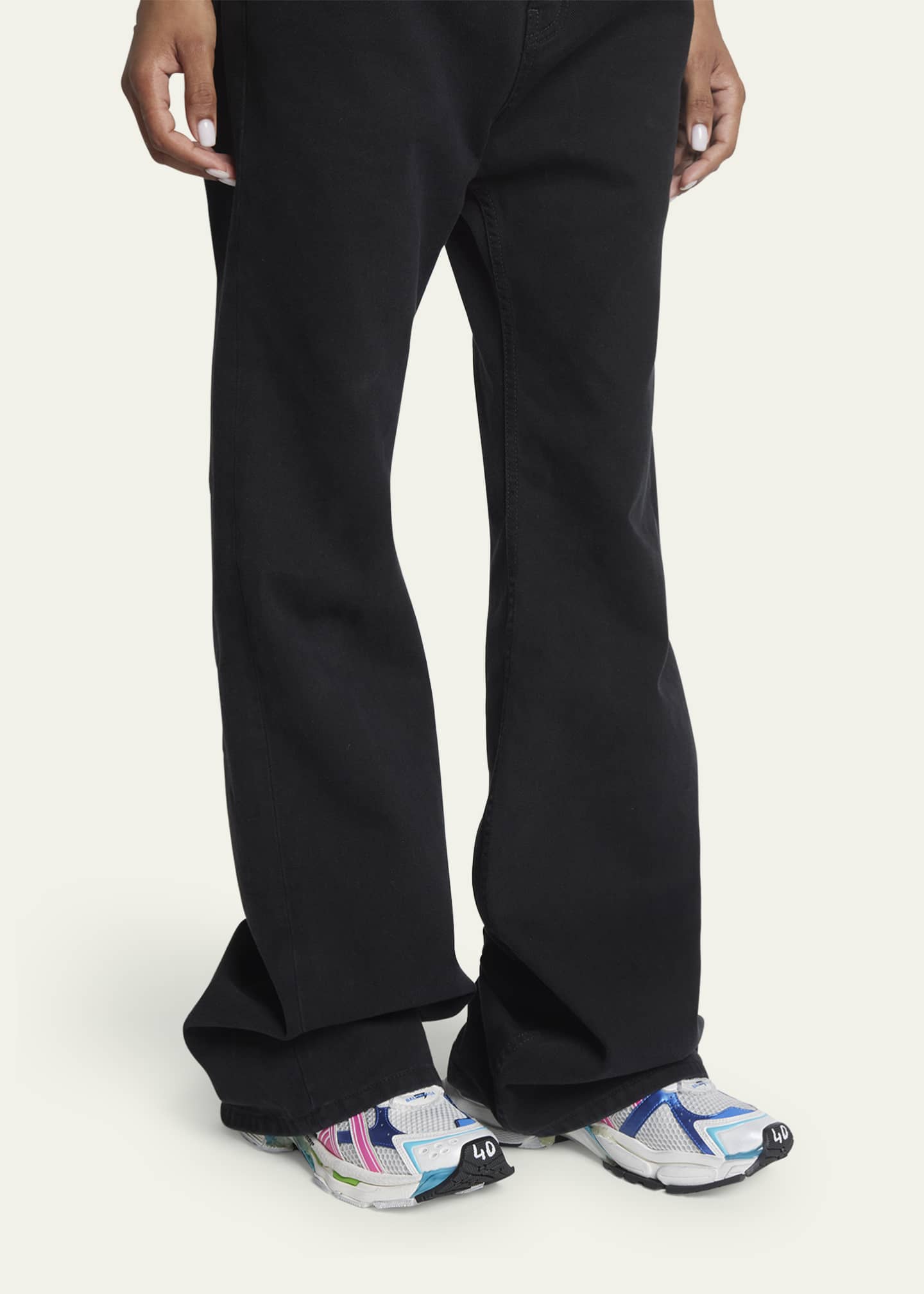 balenciaga colorblock race sneakers