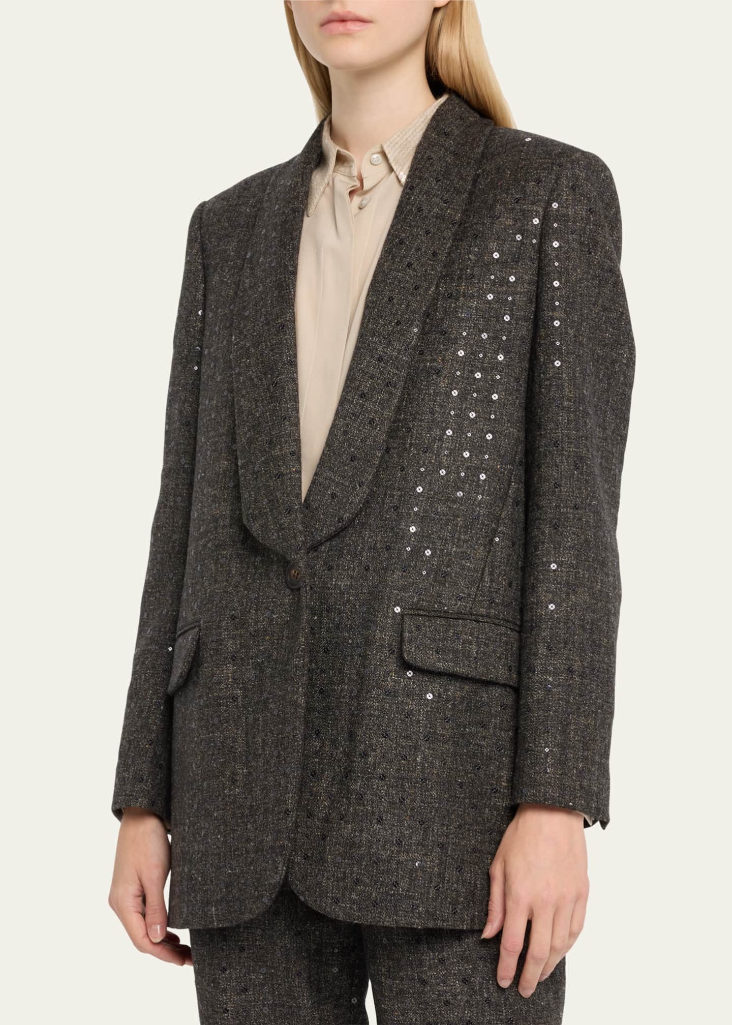 Blazer paillette hot sale