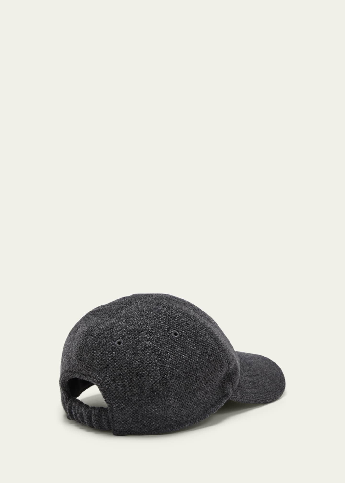 Kiton Men's Cashmere Baseball Hat Bergdorf Goodman