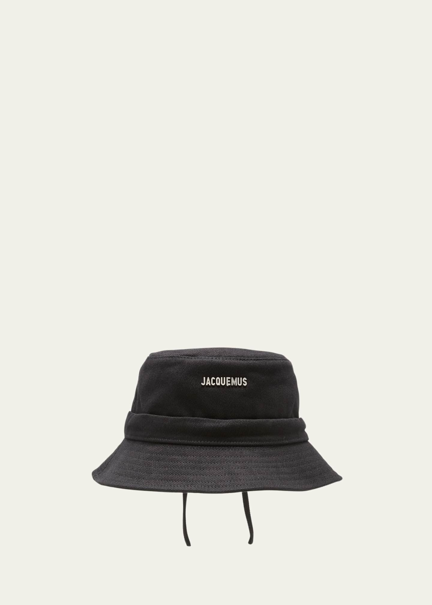 Jacquemus Men's Le Bob Gadjo Canvas Bucket Hat - Bergdorf Goodman