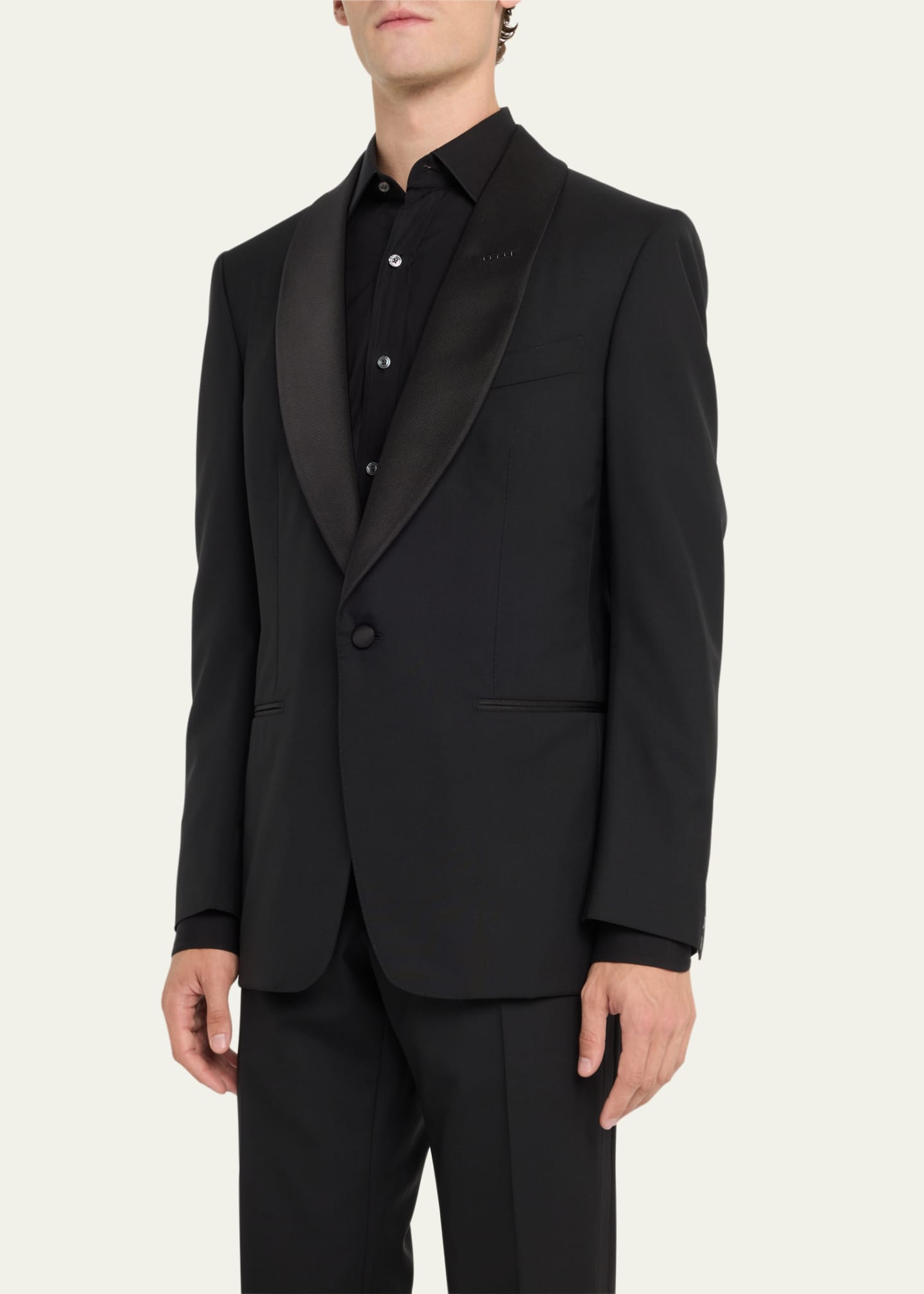 TOM FORD Men's O'Connor Solid Wool Suit Image 4 of 5