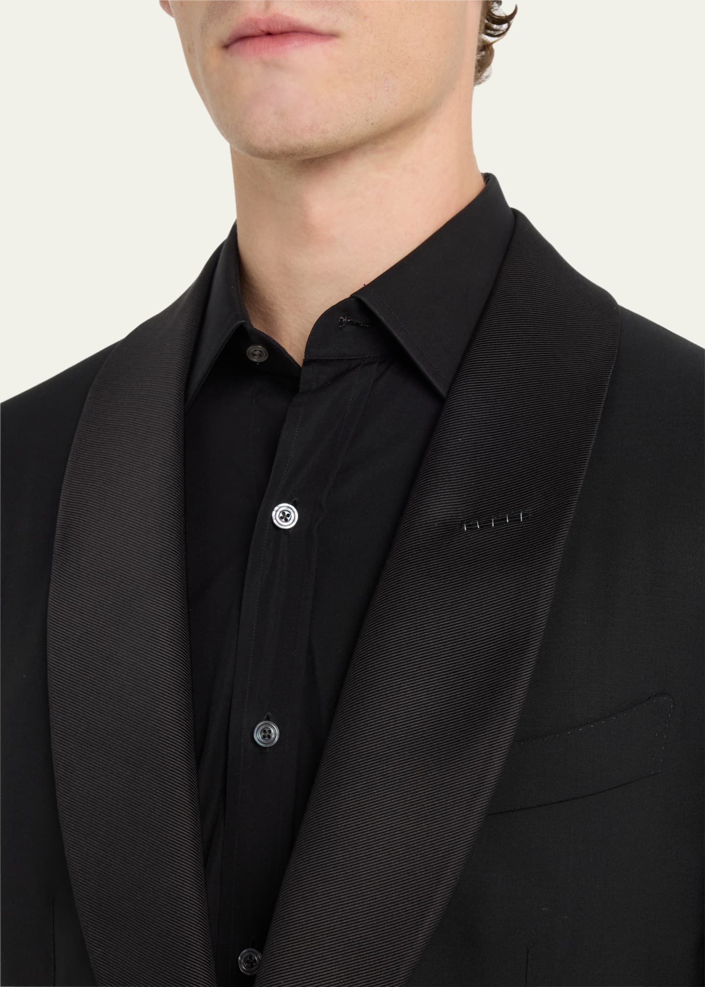 TOM FORD Men's O'Connor Solid Wool Suit Image 5 of 5